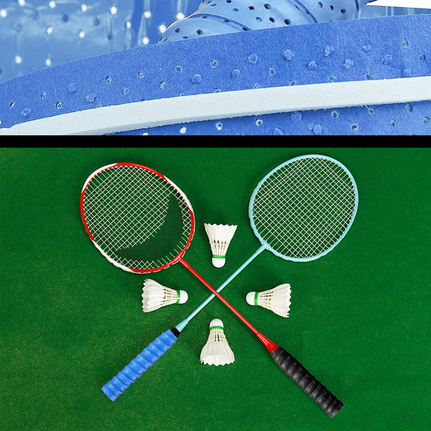 8 Cintas De Agarre Overgrip Para Raqueta De Tenis/Bádminton: Antideslizante, Transpirable Y 8 Colores Vivos