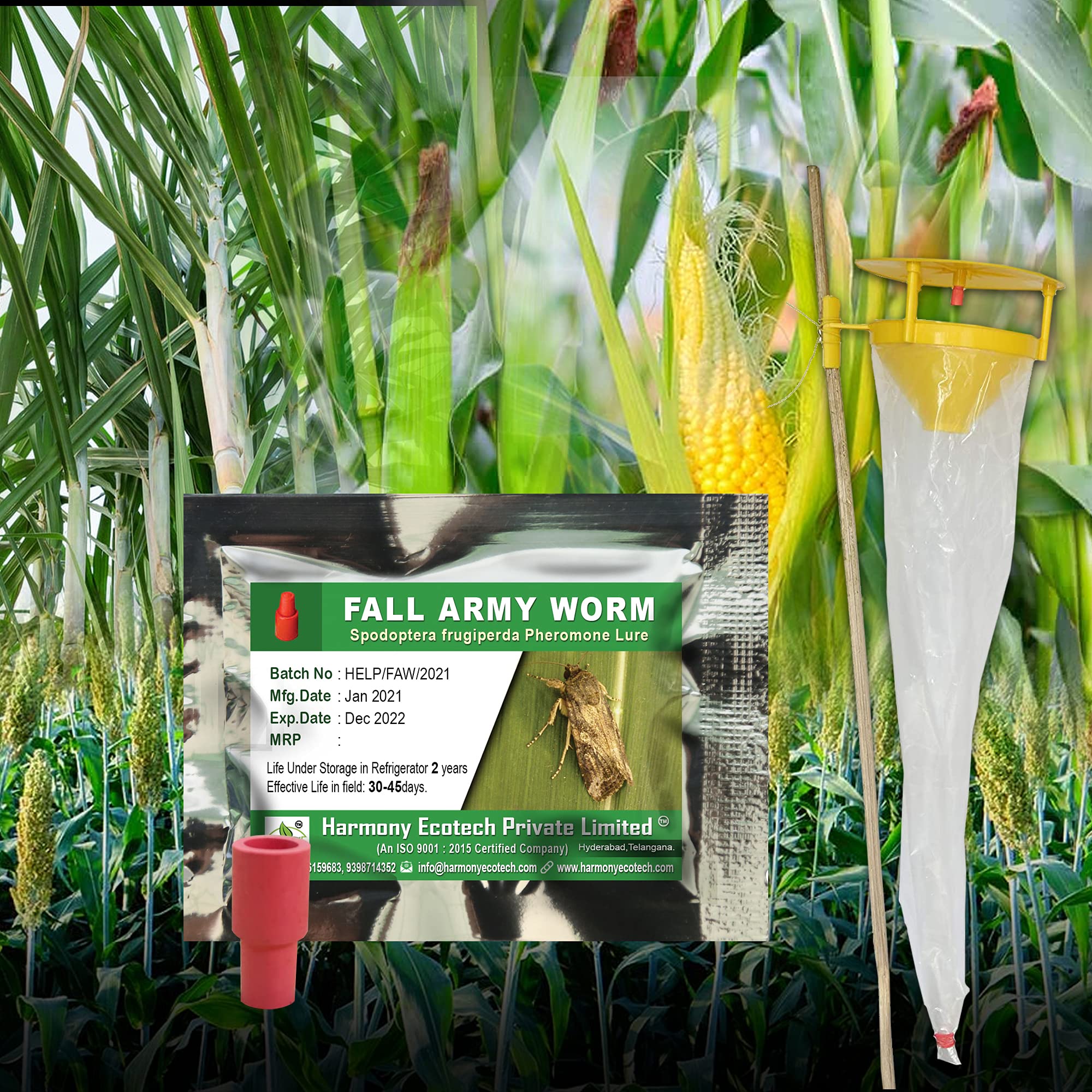 Buy ACTIVE IPM Funnel Trap + Spodoptera frugiperda Pheromone Lure