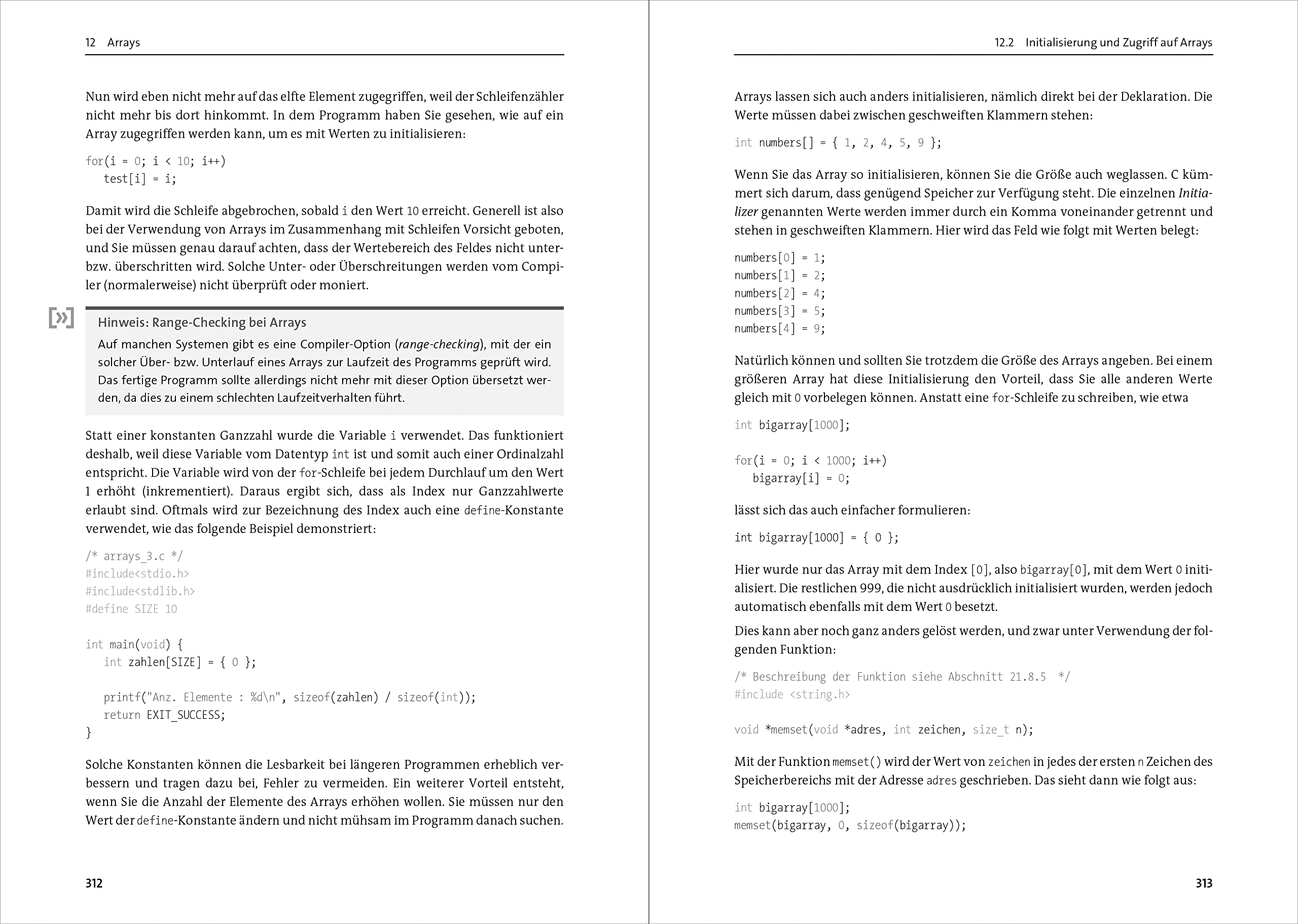 C von A bis Z: Das umfassende Handbuch für die Programmierung mit C. Zum Lernen und Nachschlagen. Aktuell zum Standard C23