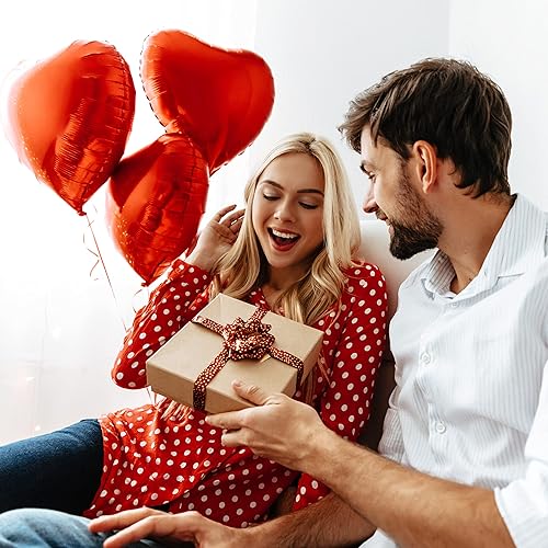 Miniatura 4 de Amped & Co - Luz de neón LED de amor, 18 x 9 pulgadas - Decoración de habitación para colgar en la pared, letrero de neón de amor - Letrero LED de