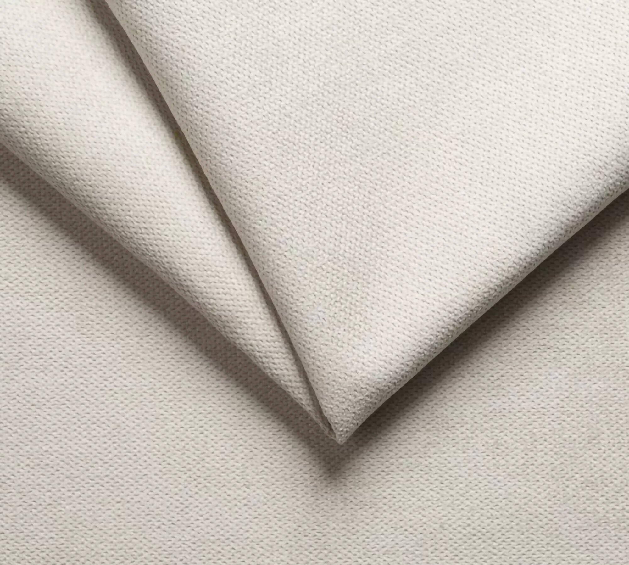Dmora Cama de Plaza y Media Taddea Beige desenfundable contenedor, tamaño colchón 120 x 200 cm, Fabricado en Italia