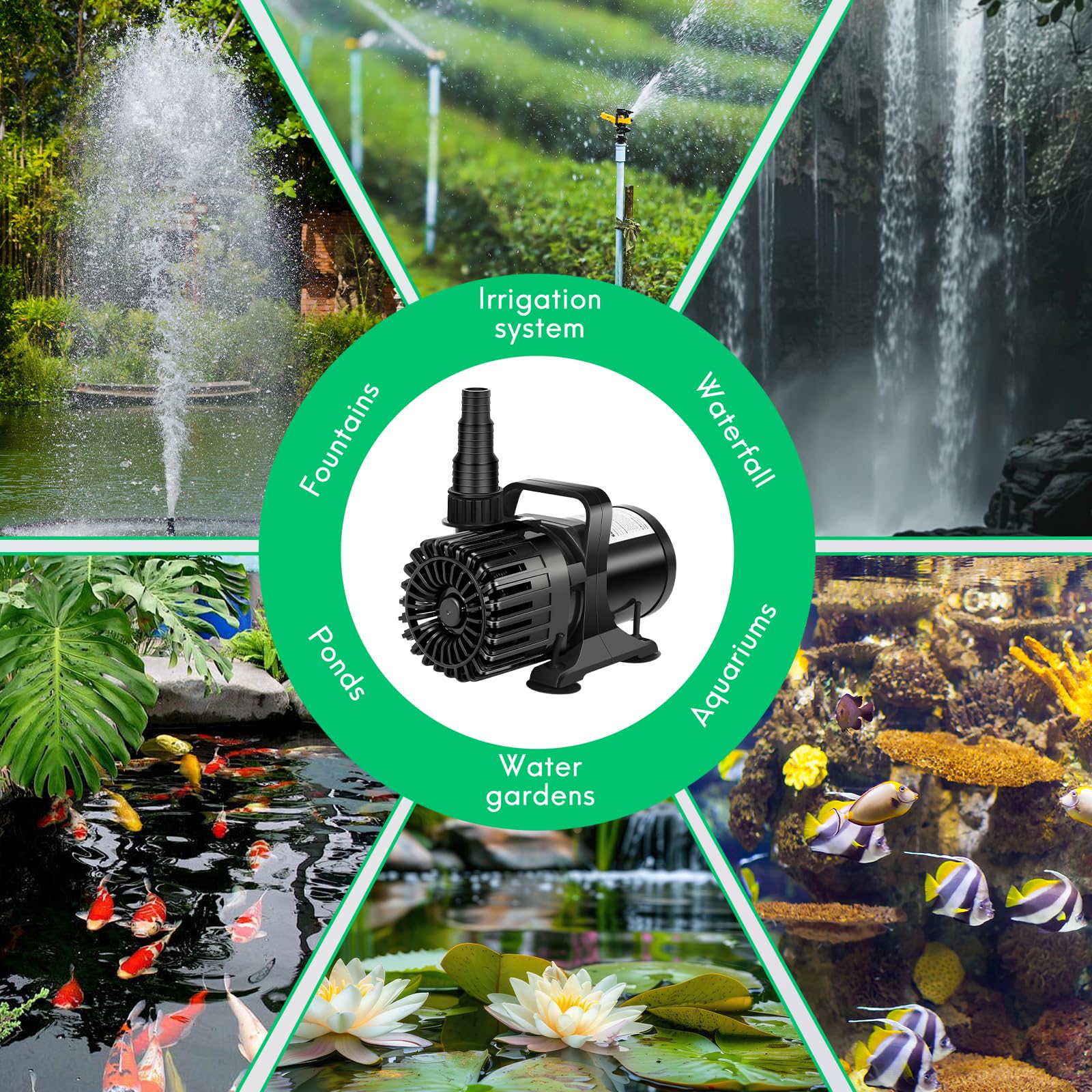 Pompa do stawu 100 W 1800 GPH