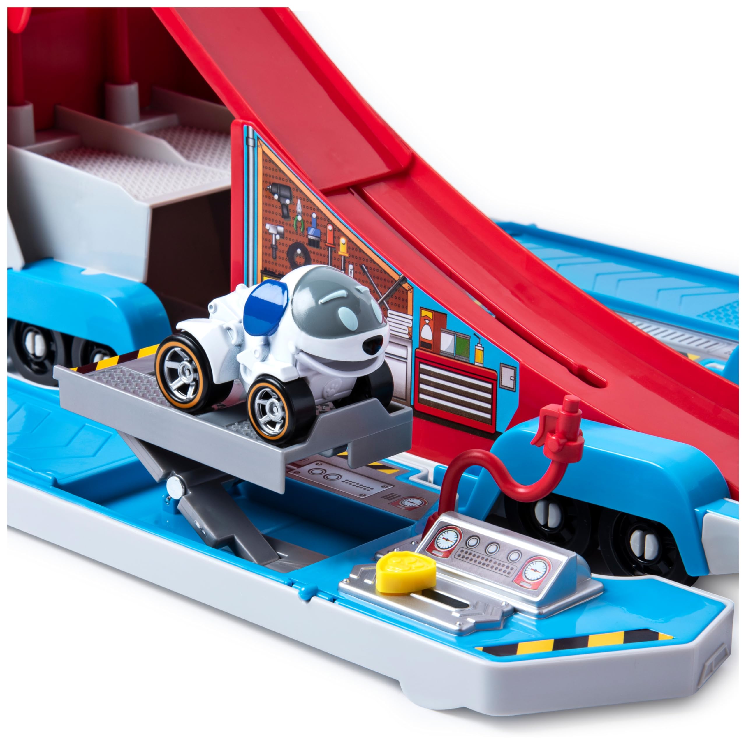Paw Patrol Paw Patroller Die-Cast, Veicolo con Lanciatore 2 in 1, dai 3 Anni