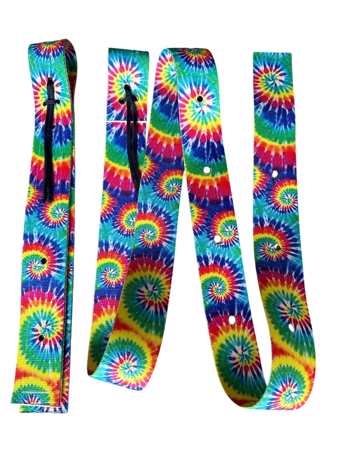 tie dye cinch strap set off billet and Latino