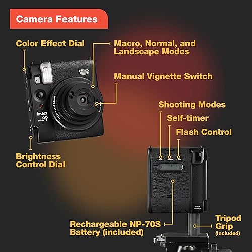 Miniatura 5 de Fujifilm Cámara de película instantánea Instax Mini 99