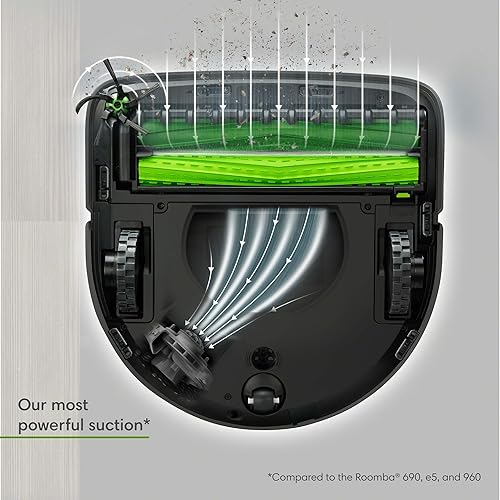 Miniatura 6 de iRobot, Roomba s9+ (9550) - Robot Aspirador con eliminación automática de suciedad, conexión Wi-Fi, mapeo inteligente, potente succión, sistema anti