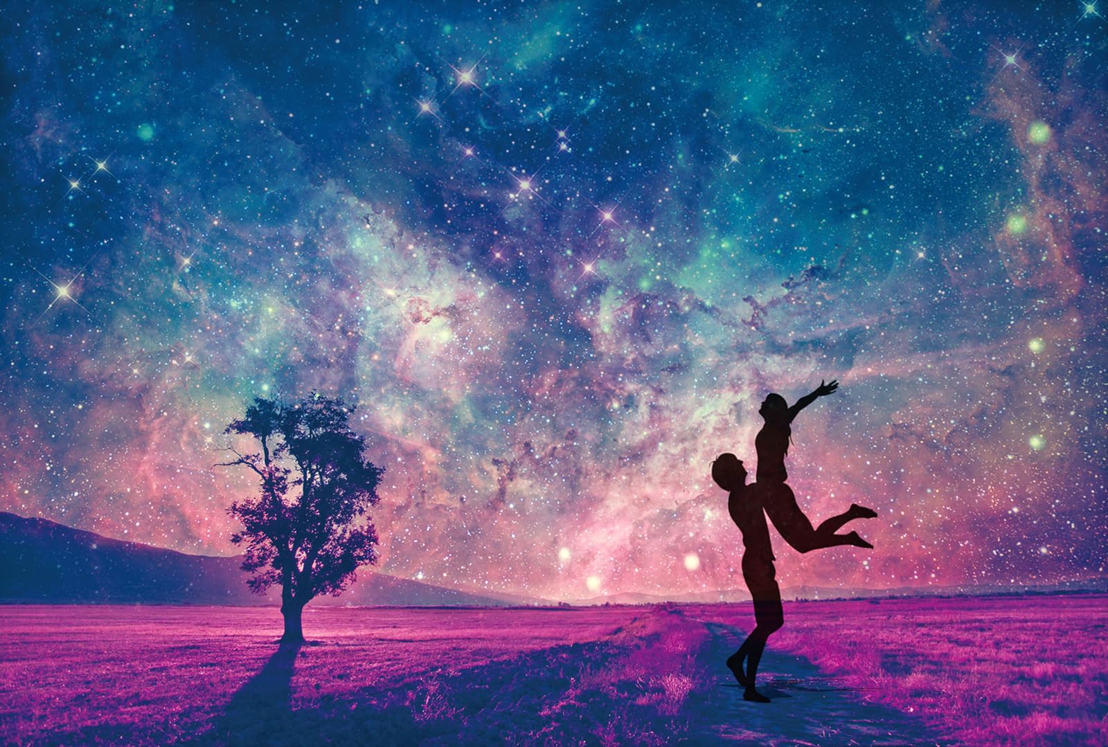 ドイツ輸入ジグソーパズル 隆河星空.1000P Amazon.co.jp: 【日本