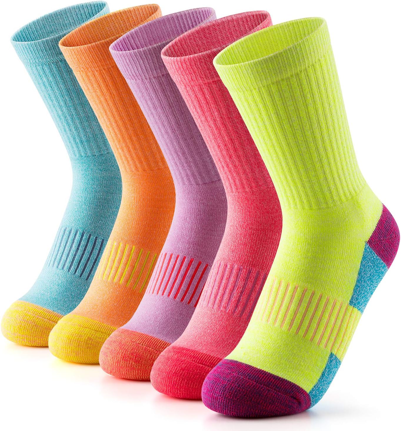 neon adidas socks
