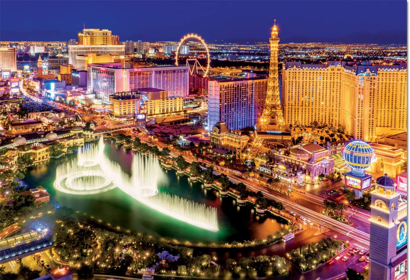 Educa Children's 1000 Neon Las Vegas Puzzle