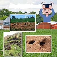 Vista 3 de Trampas para animales pequeños, mapache, conejo, zorro, zorrilla, zarigüeya, gato feral, comadreja, trampa de primavera (6 pulgadas)