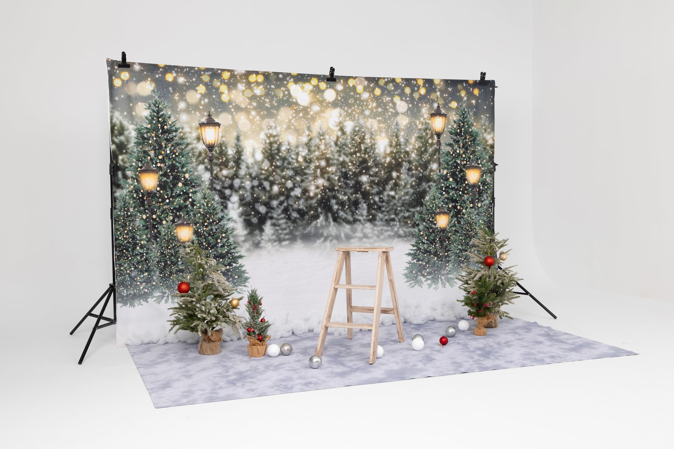 Kate Hiver Fond Photographie 3x2m Doux et Chaleureux Studio Photo Photos Fond Magazine Portrait Photographie Accessoires Mariage décoration Fond décoration Murale vidéo