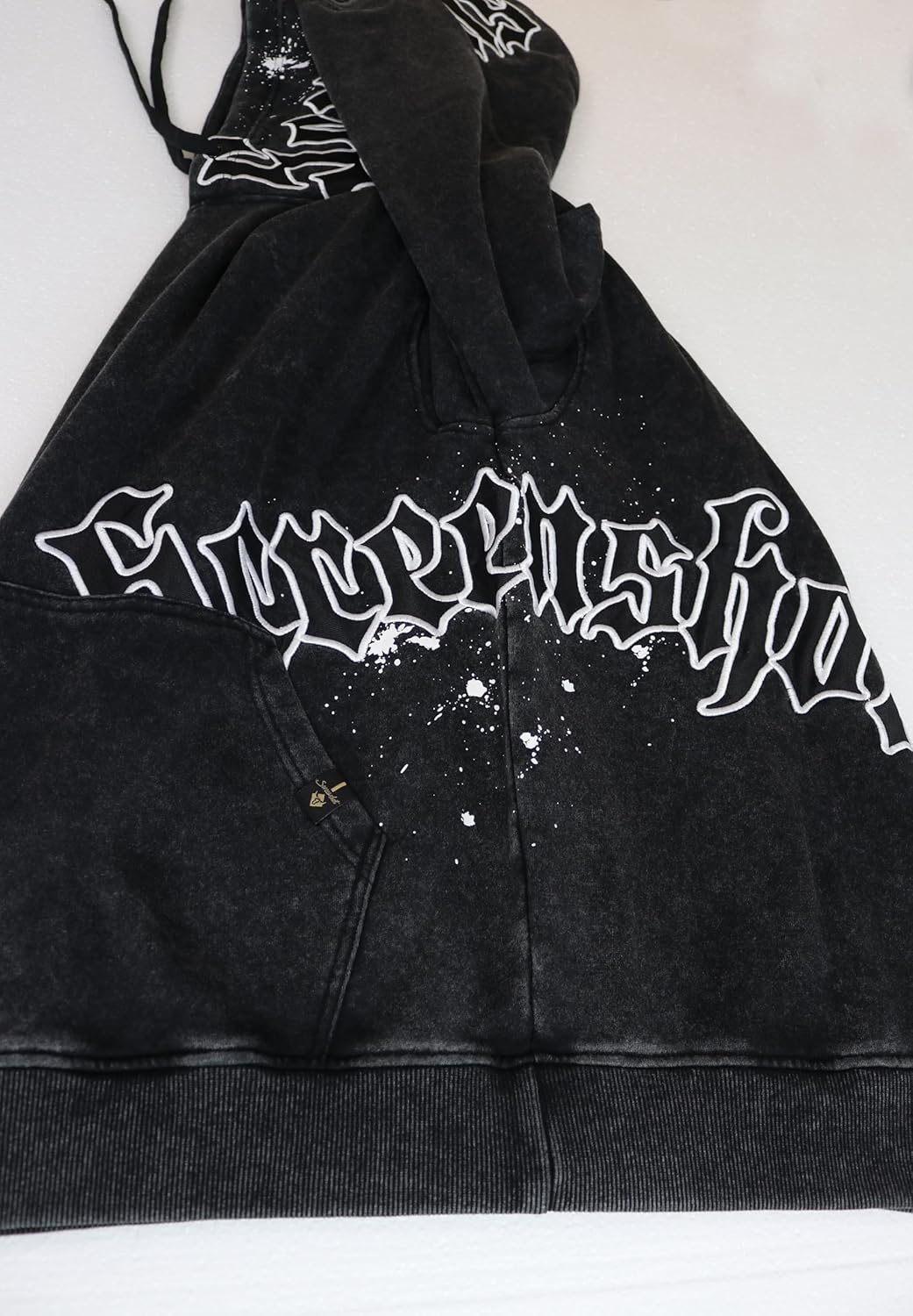 SCREENSHOT-FLEECE HOODIE 5202 Mens Urban Streetwear NYC Graffiti Oversize Fit Fleece Sweatshirt Hoodie - Image 5