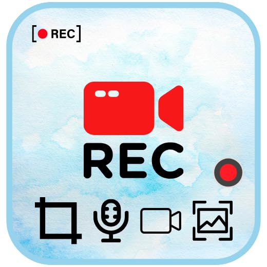 Gravador de tela com áudio, gravação de jogo para gravar tela e tirar captura de tela em alta qualidade sem marca de água sem anúncios