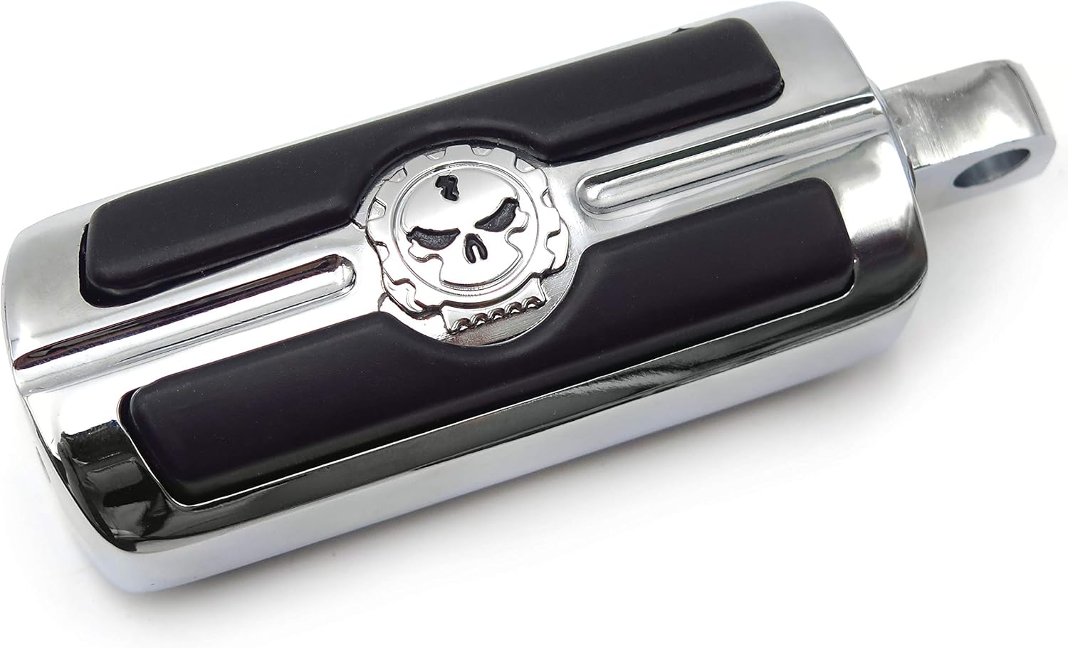 HTTMT - For Harley-Davidson Motorcycle Touring Male Peg Mount Pair Skull Foot Pegs Rest [P/N: MT216-051-CD-XIN]