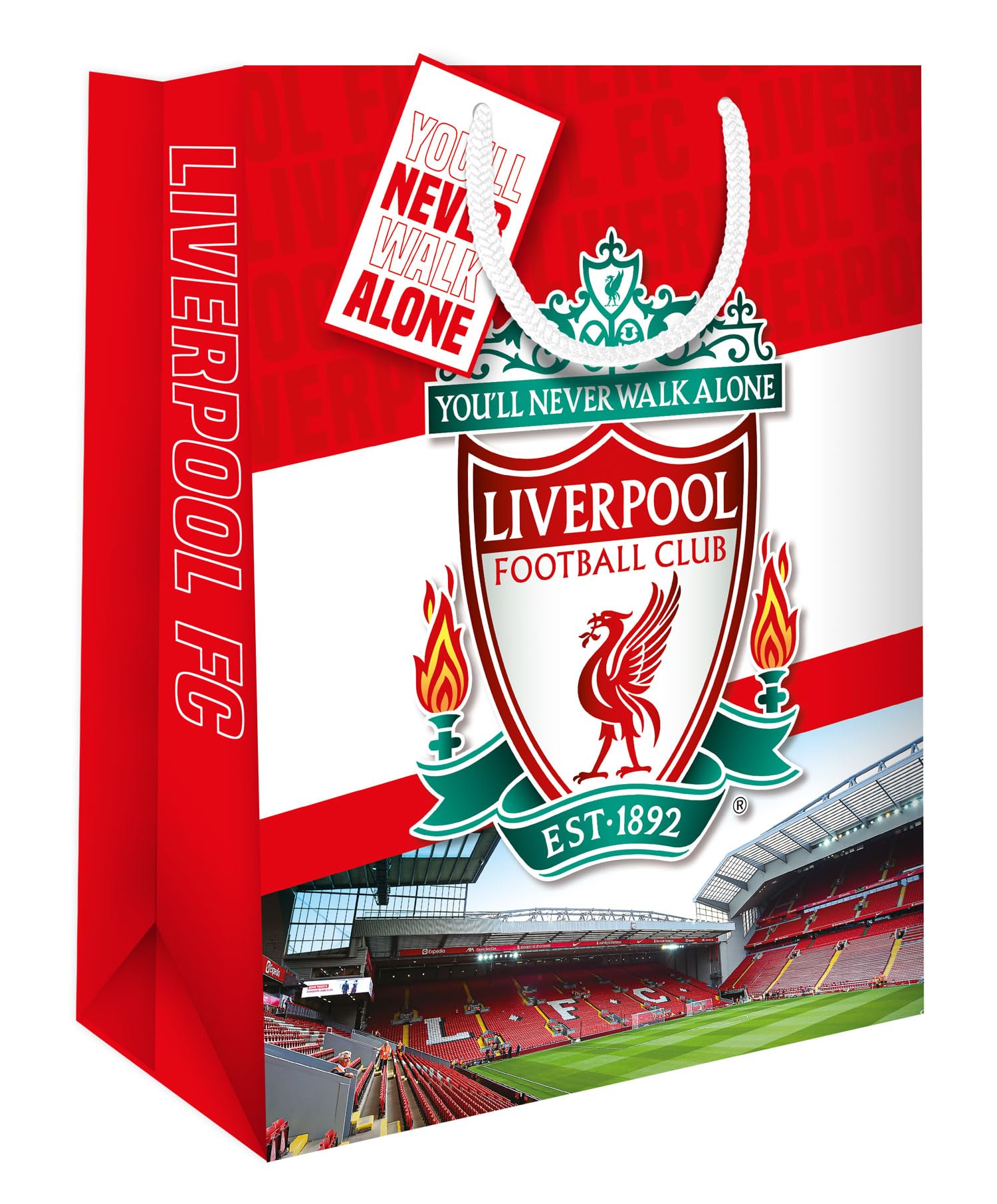 Liverpool FC Medium Colour Gift Bag