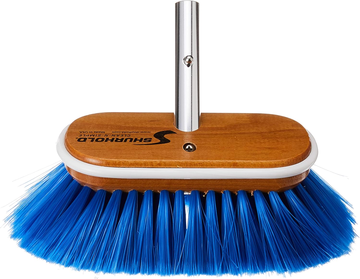 Shurhold 970 6" Deck Brush with Extra Soft Blue Nylon Bristles : Sports & Outdoors