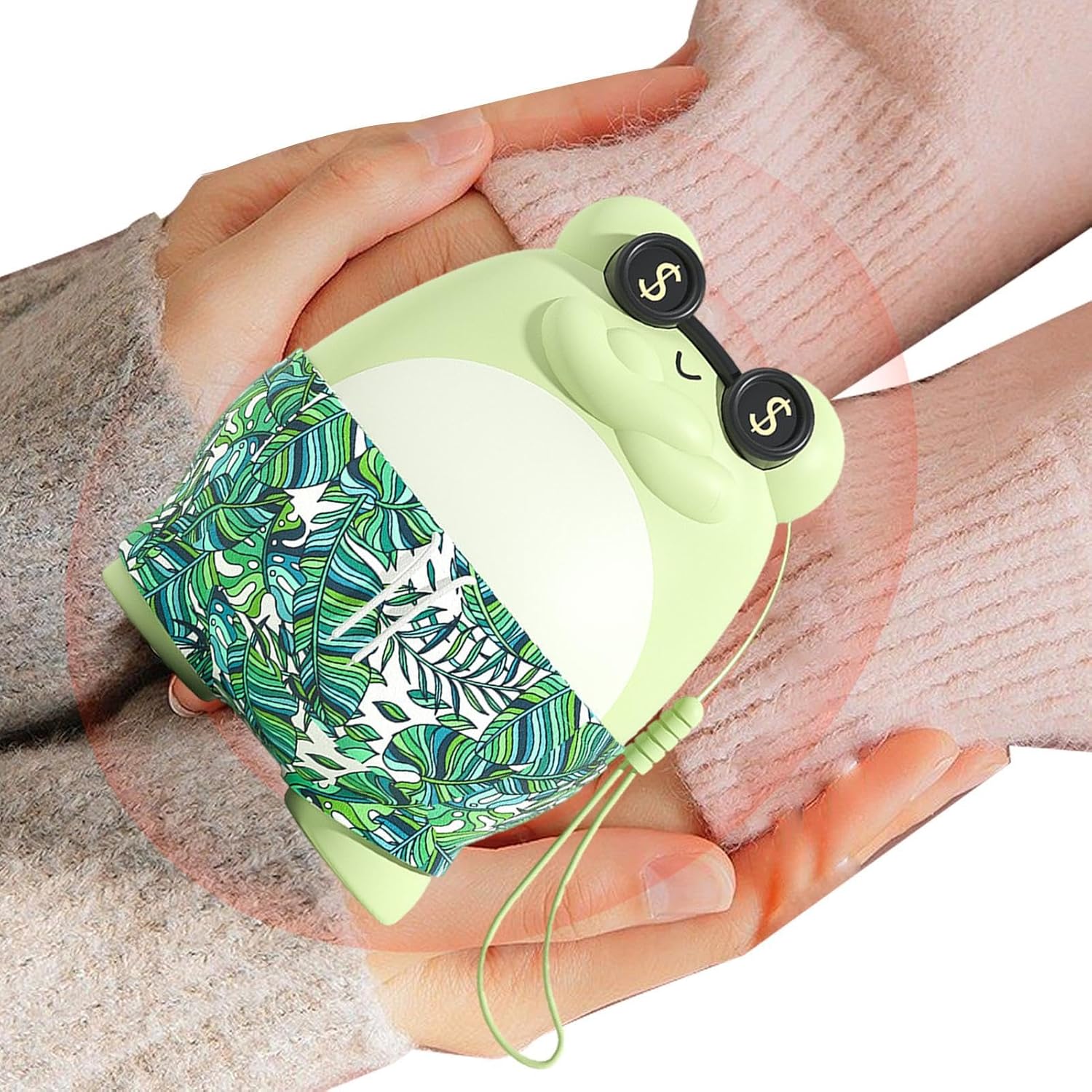 Hand Warmers, USB Hand Warmers, Frog Shape Rechargeable Portable USB Hand Warmer Heater for Bedrooms Outdoor Camping - Image 7