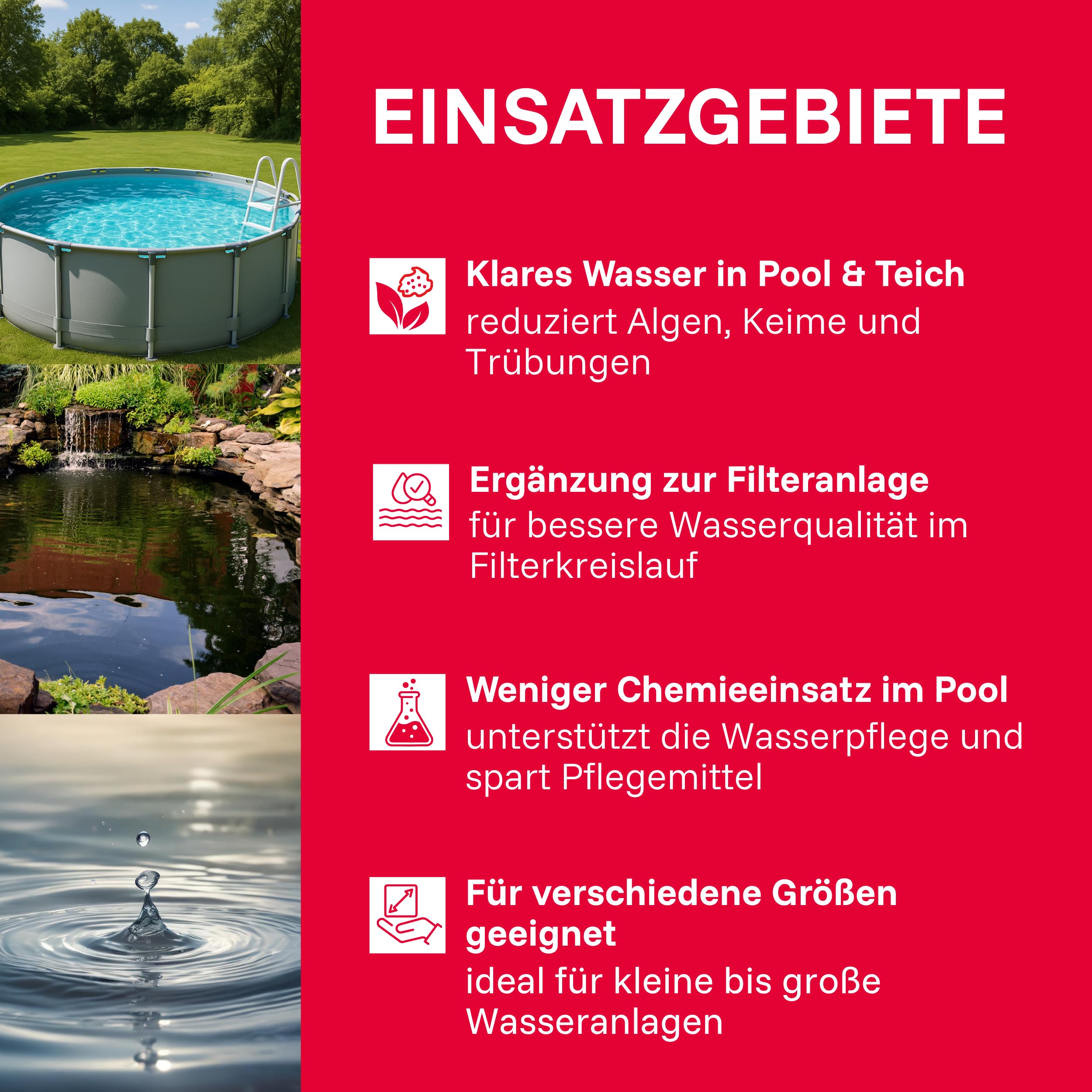 T.I.P. UV-C-Strahler 11W für Teiche bis 10.000L reduziert Algen & Bakterien, 30432