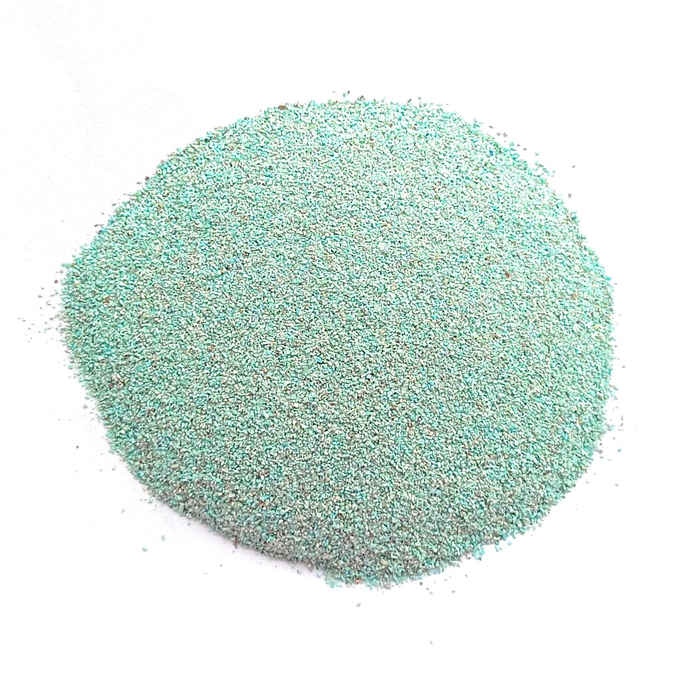Polvo de turquesa Arizona contra imperfecciones en madera y resina con acabado azul 40g