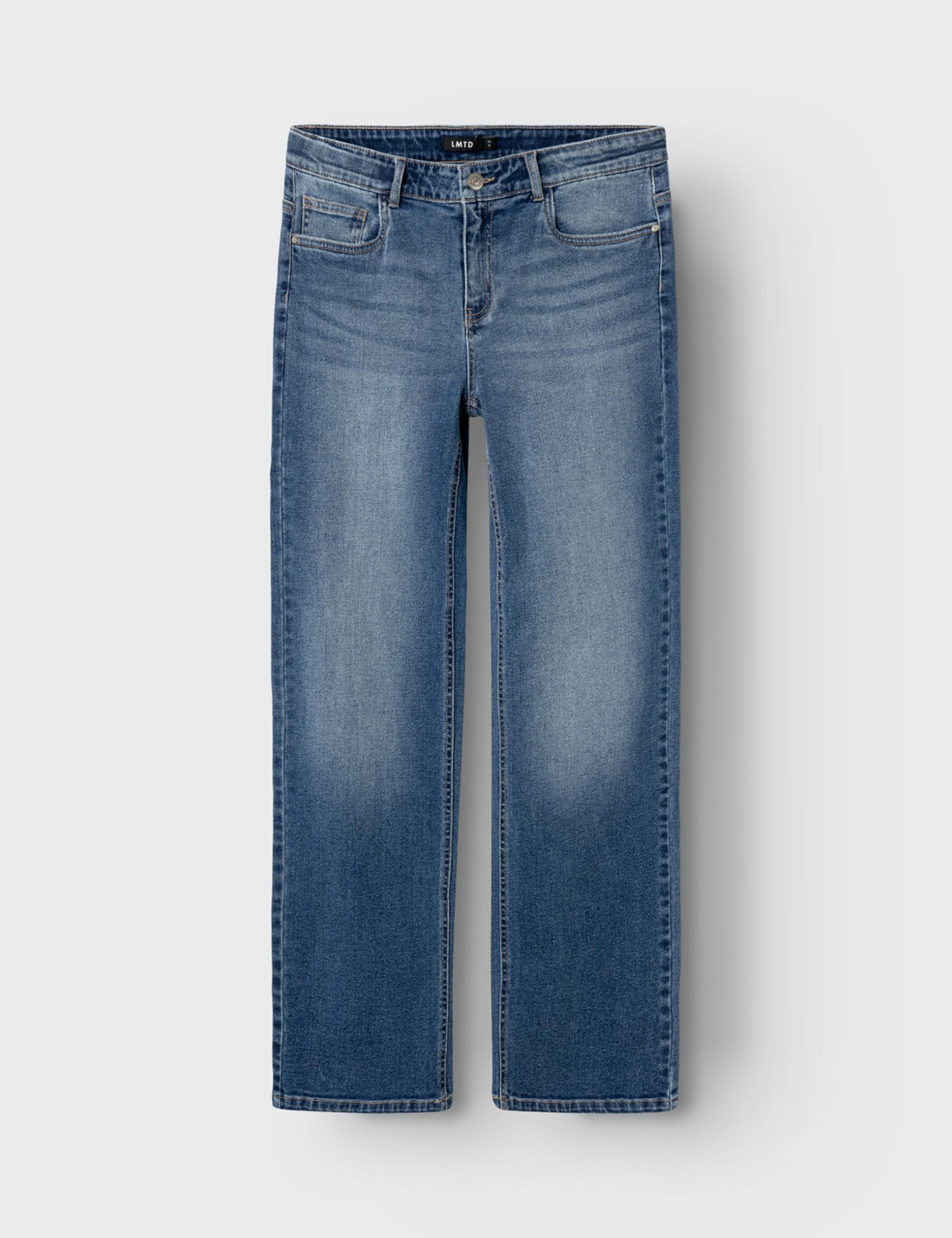 NAME IT Mädchen Gerade Jeans Nlftariannes DNM Lw Straight Pant Noos