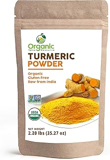 Organic Turmeric Powder w/Curcumin | 35.27 Ounce / 2.2 LBS | USDA Organi...
