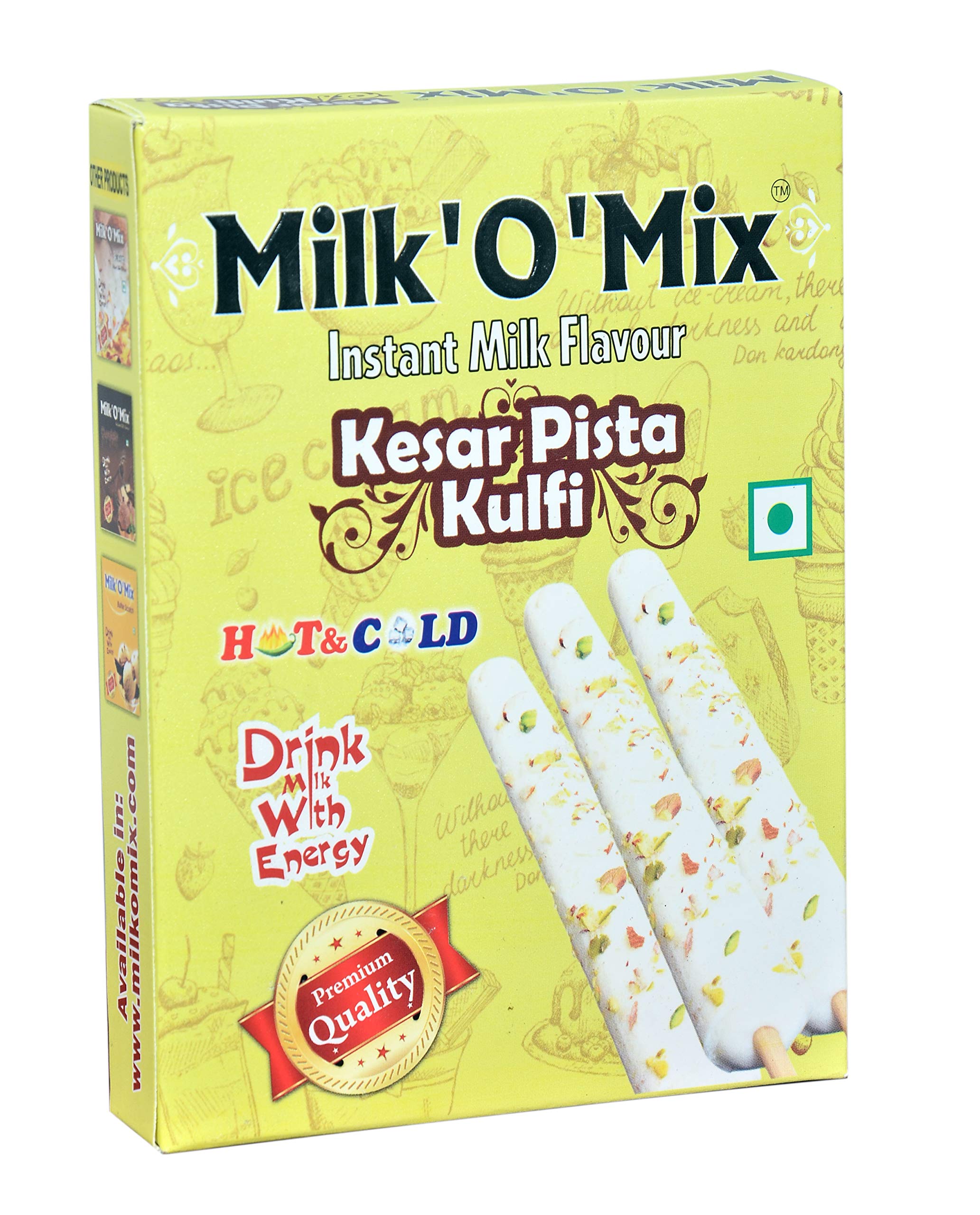 Milkomix Kesar Pista Kulfi Milk Powder – Pack of 3-image-7