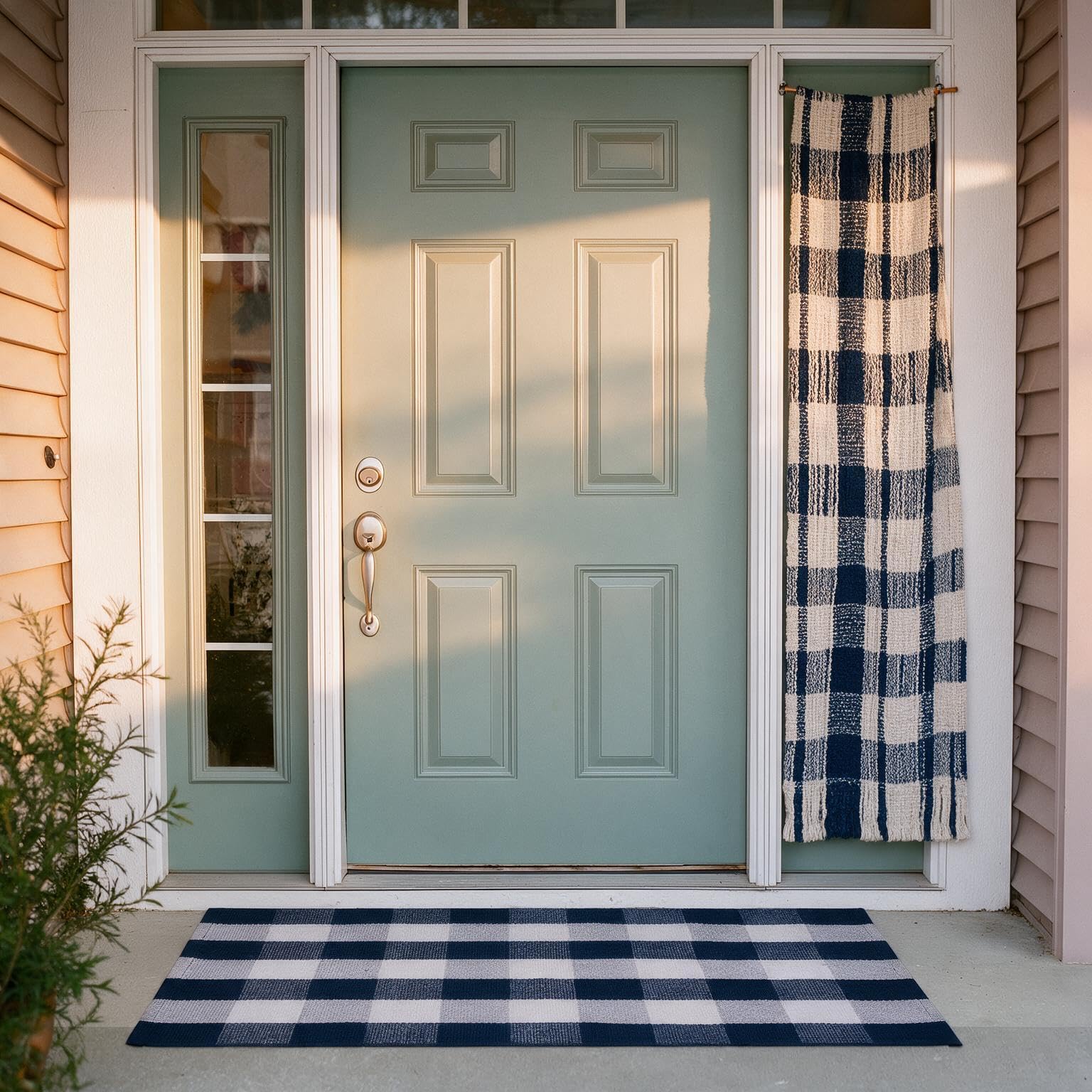 Christmas Plaid Rug - 27.5 x 43 Inches -29