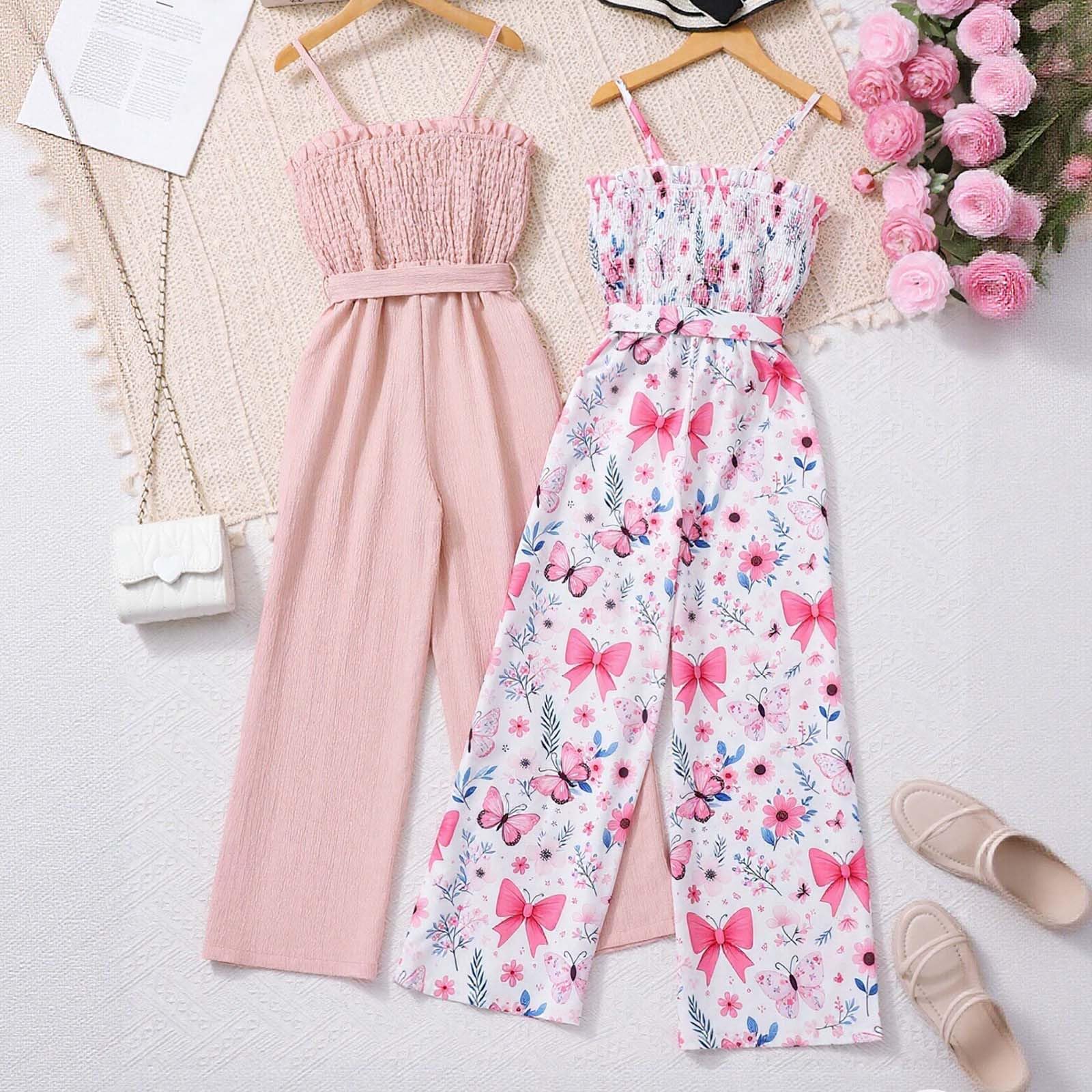 Conjunto de Dos Piezas con Botones y Estampado Floral de Verano para niñas, Ropa de Juego Informal, Top y pantalón Corto a Juego, algodón Transpirable, Tallas 0-3 años.