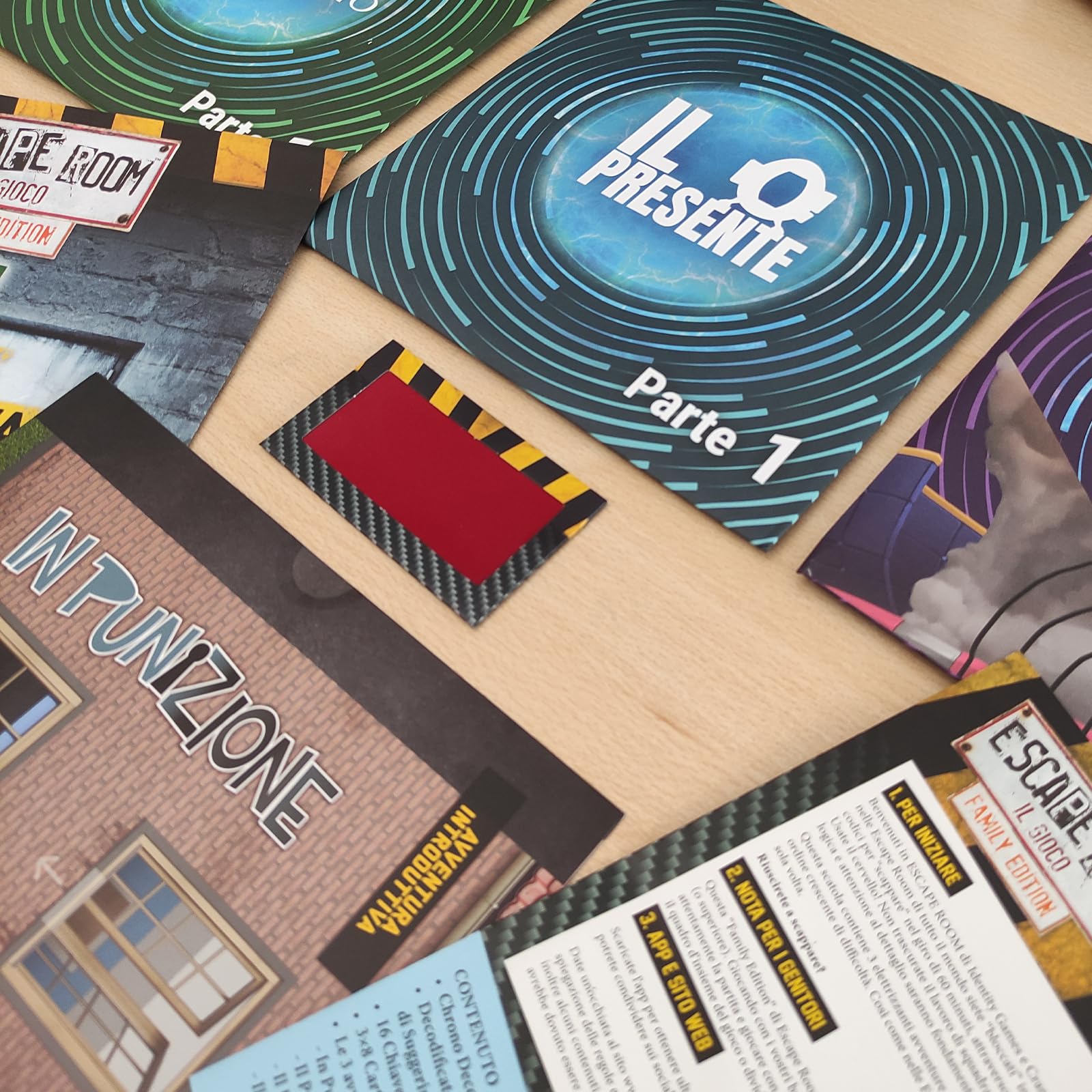 Escape Room Il Gioco Family Edition &ndash; Time Travel, Noris, Gioco Da Tavolo Per Famiglie, Viaggio Nel Tempo