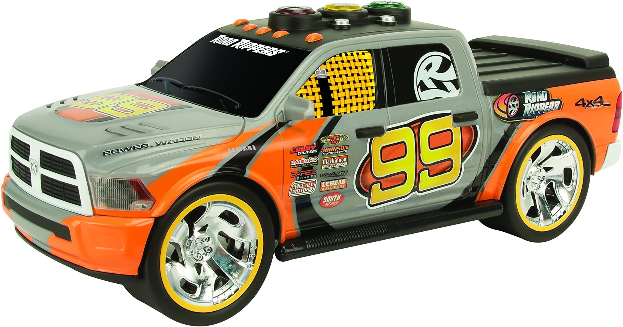 Toy State Road Rippers Come-Back Racers: Dodge Ram (Styles May Vary)