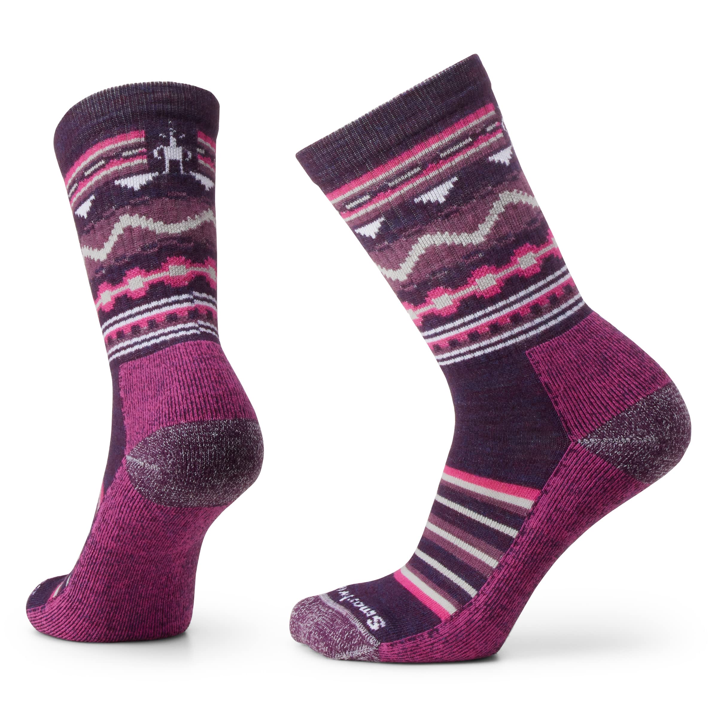 Smartwool Everyday Light Cushion - Calcetines de lana merino Hudson Trail Crew para hombres y mujeres