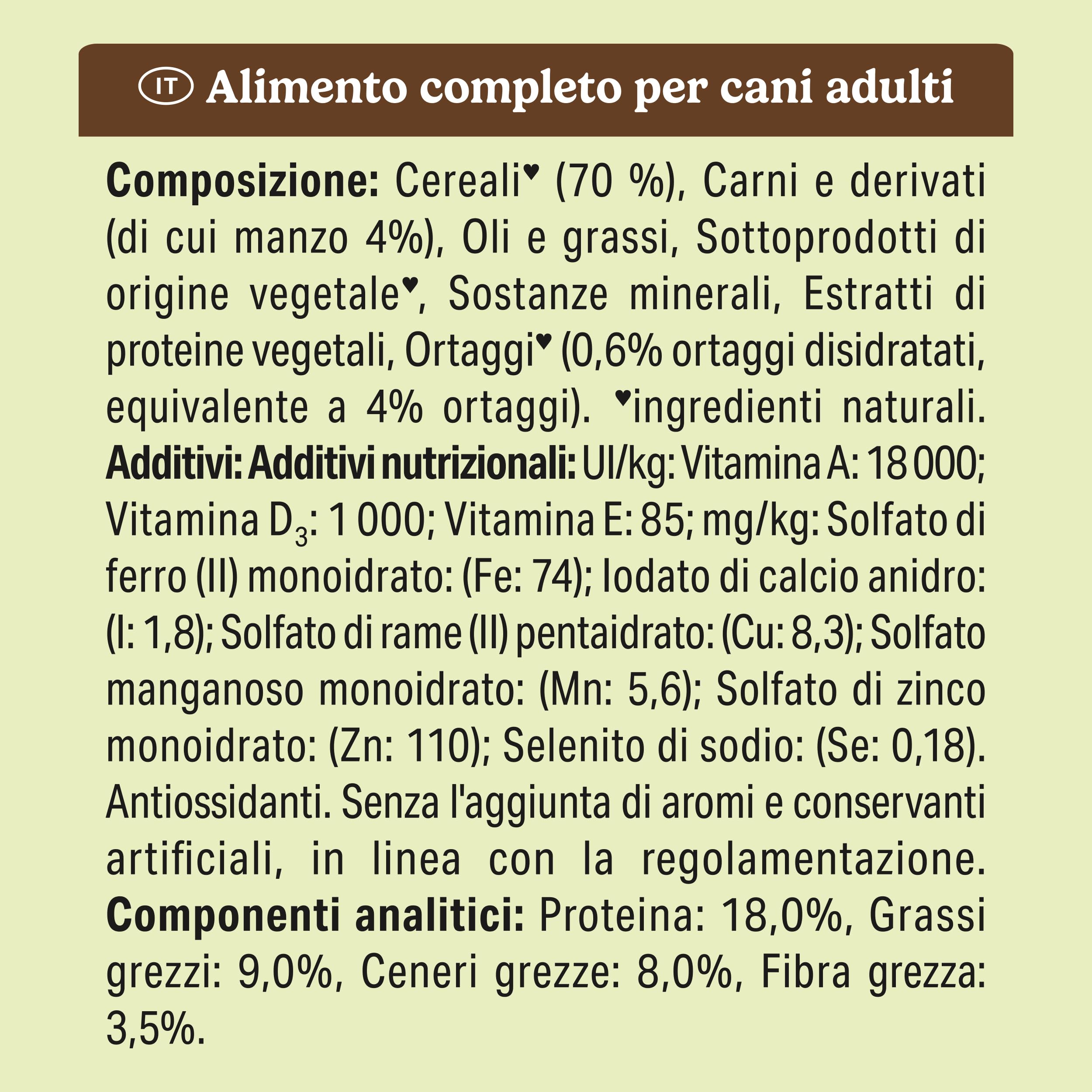 PURINA FRISKIES® Adulto crocchette per cani con Manzo e Verdure. 1 Confezione da 7 kg