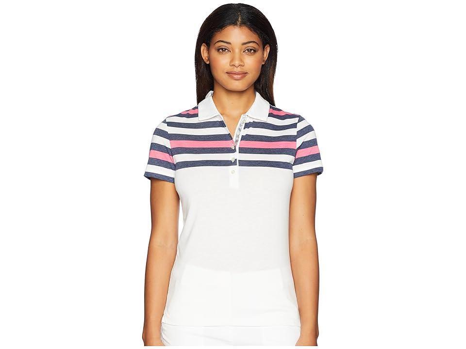 

PUMA Golf Road Map Polo (Peacoat) Women's Short Sleeve Pullover, Blue