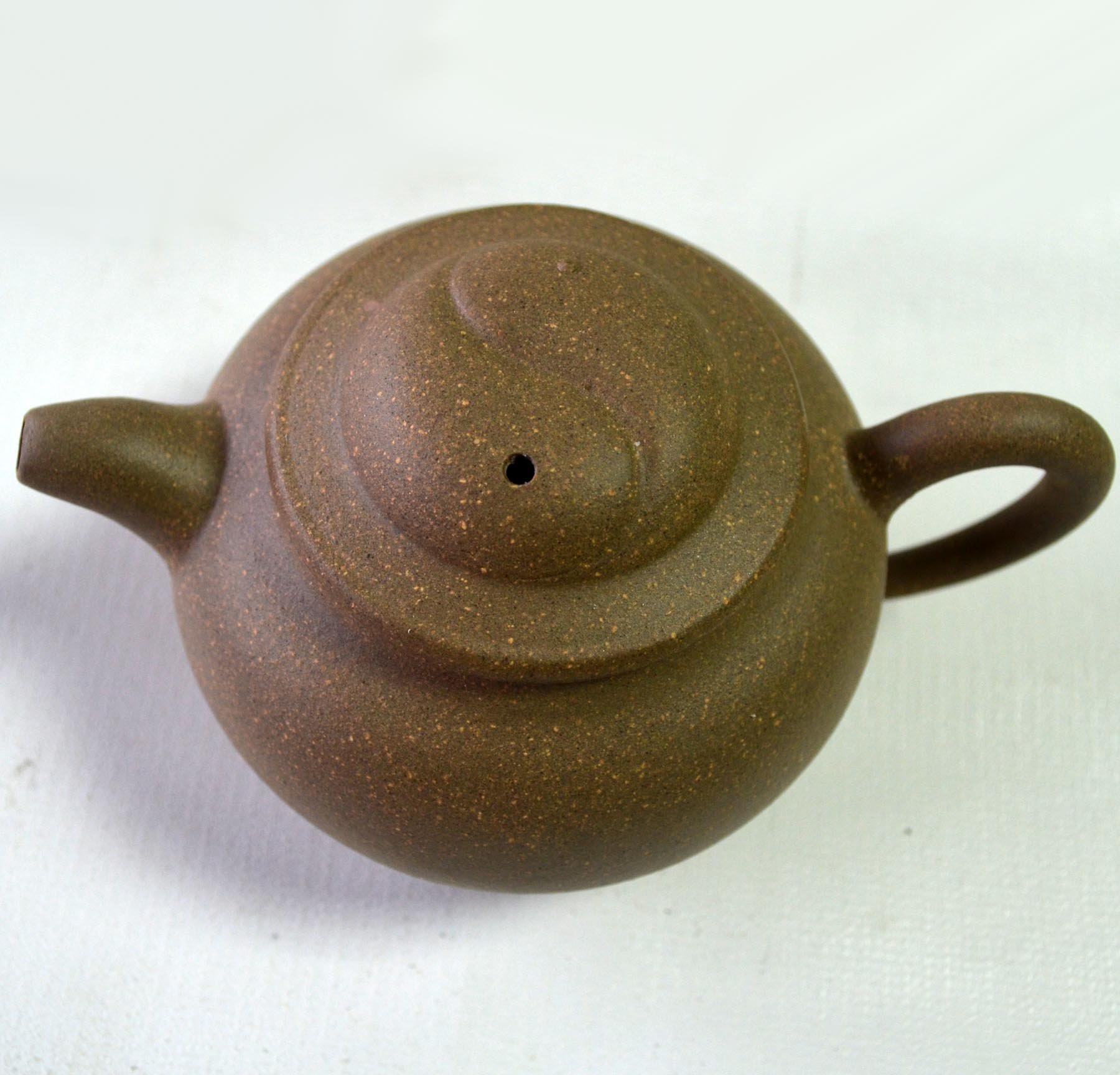 Aricola tetera 5.4Oz amarillo huangduan Zisha té Yin y Yang Tai Chi macetas