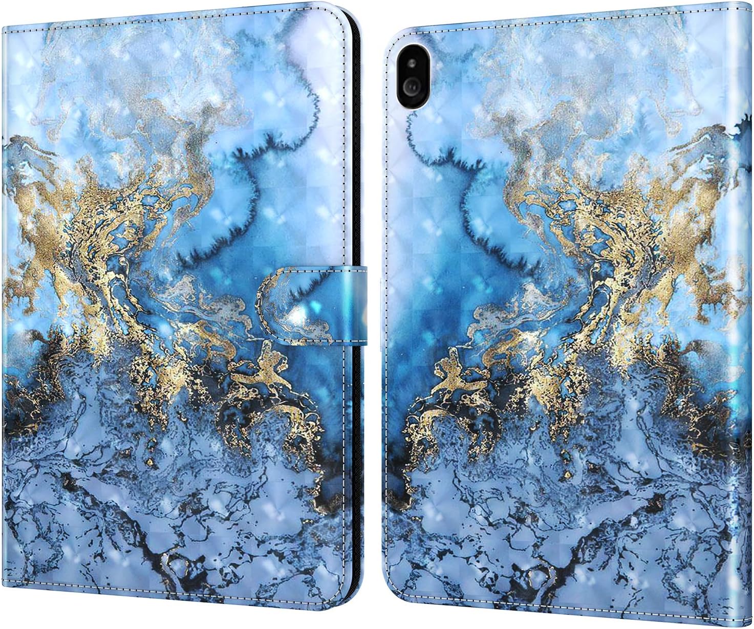 GLANDOTU Case for Lenovo Tab M10/ P10 TB-605L/ X605F/ X705F 10.1 inch Tablet Case Flip Wallet PU Leather Cover with Magnetic Button Standing Funstion Full Body Protective Phone Cases - Image 3