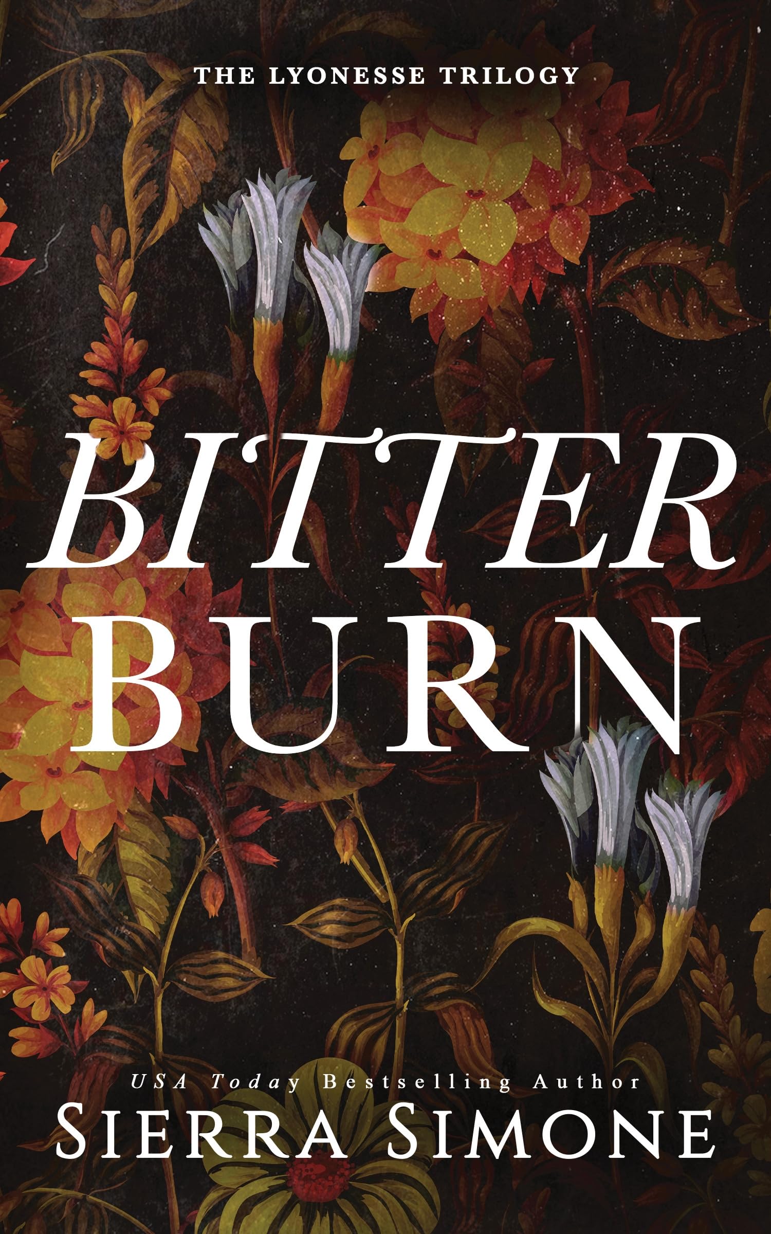 Sierra Simone Bitter Burn Paperback Book - White