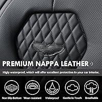 Vista 9 de Coverado Car Seat Covers Full Set, Black Seat Covers, Waterproof Car Seat Cover, Car Seat Cushion, Car Seat Covers Front Seats Back Seat Covers, Car