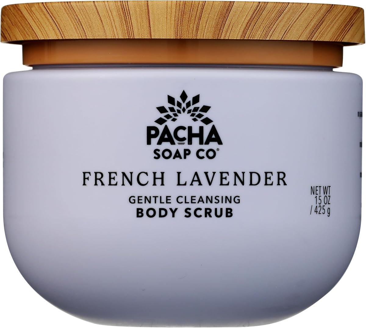 Pacha Soap French Lavender Body Scrub, 15 OZ