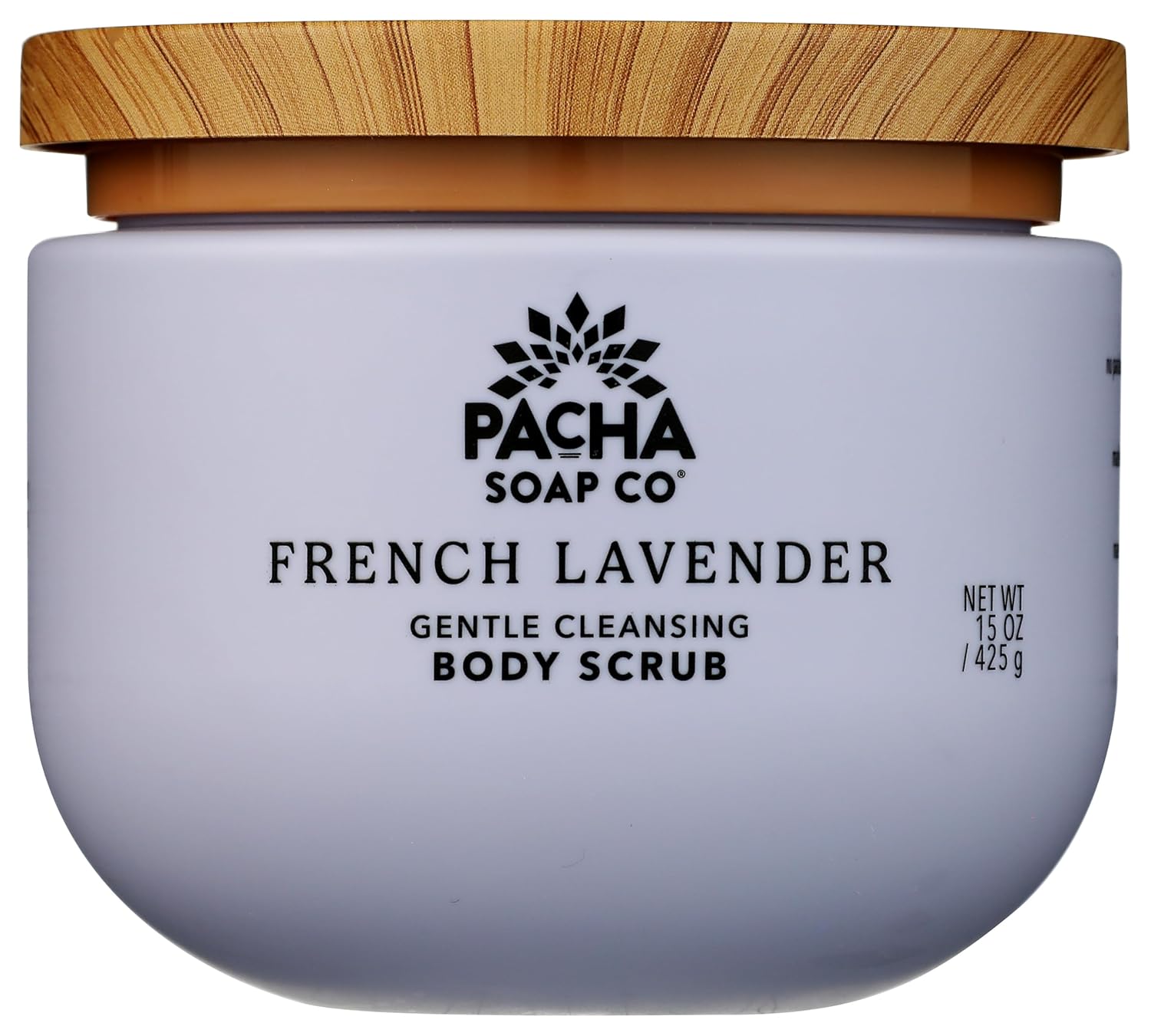 PACHA SOAP French Lavender Body Scrub, 15 OZ