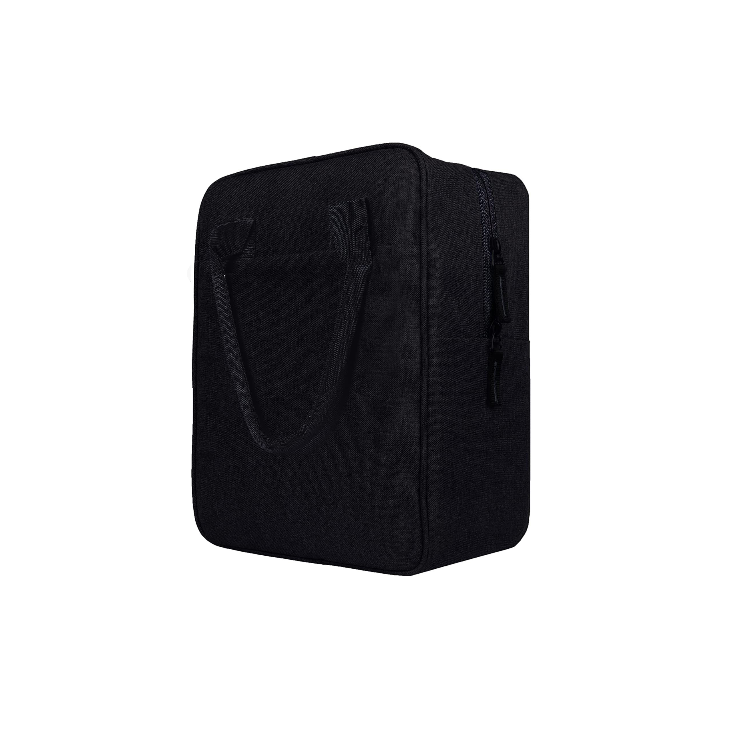 MIHAD Polyester Tiffin Bags | Portable Lunch Bag For Office Men, Women And Kids |Tiffin Bags For College, Picnic, School, Work, Camping, Outdoor, Carry Bag For Lunch Box- Black (B0BRMZRPB5) Amazon Price History, Amazon Price Tracker