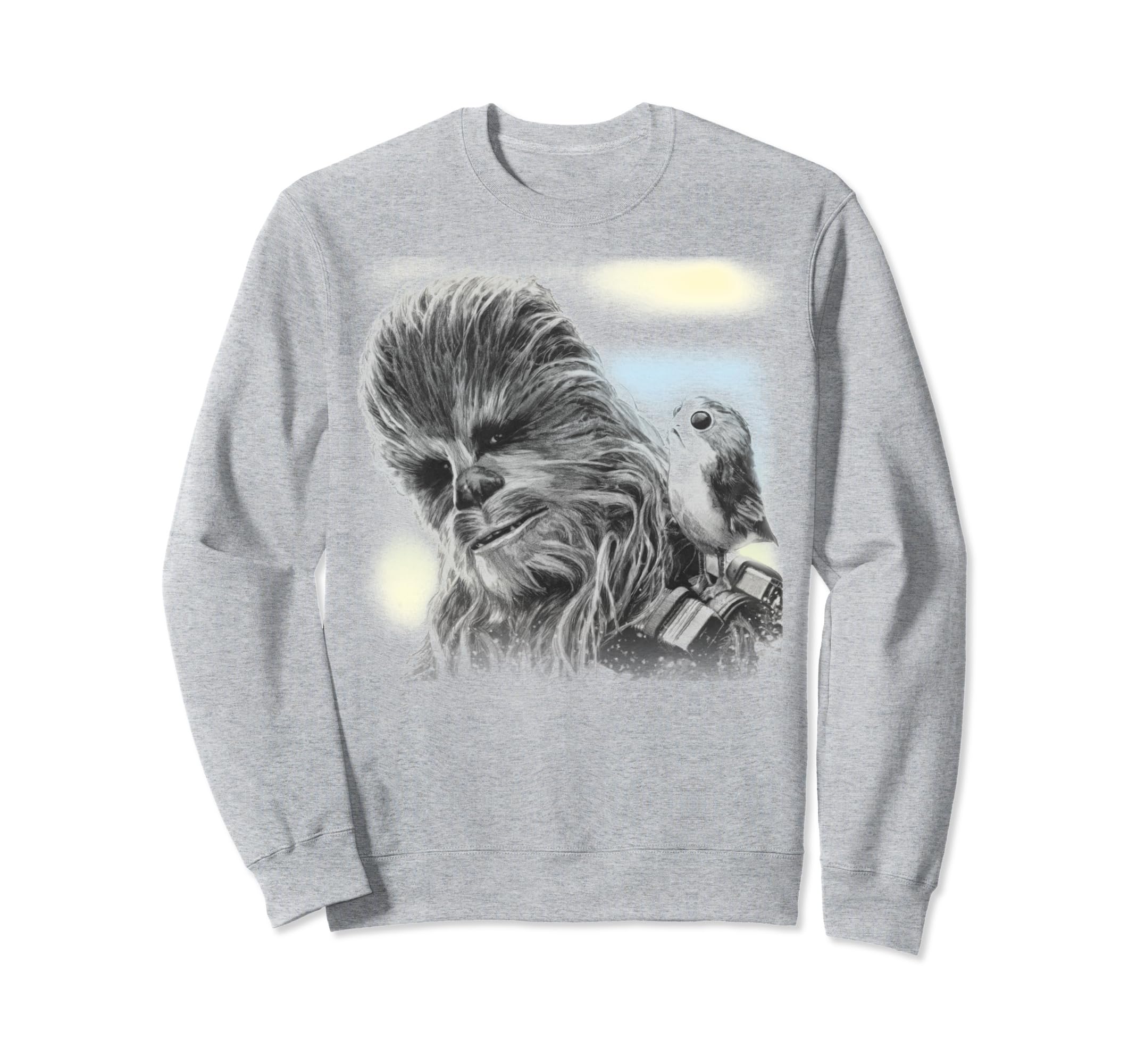Sweatshirt Star Wars Chewbacca Porg pull de mi-saison confortable - 2