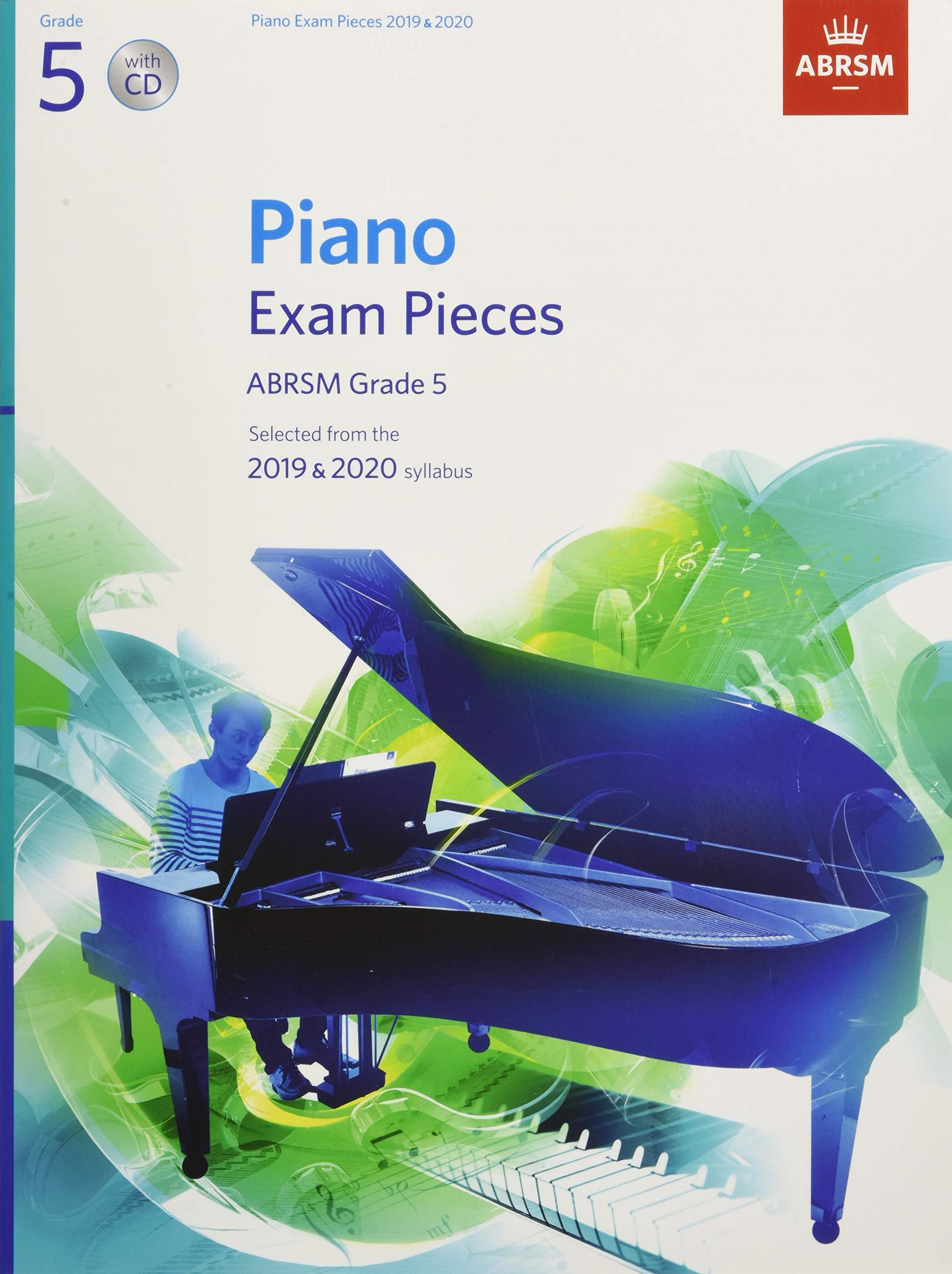 Piano Exam Pieces ABRSM Grade 5 CD livre de musique pour réviser chez soi