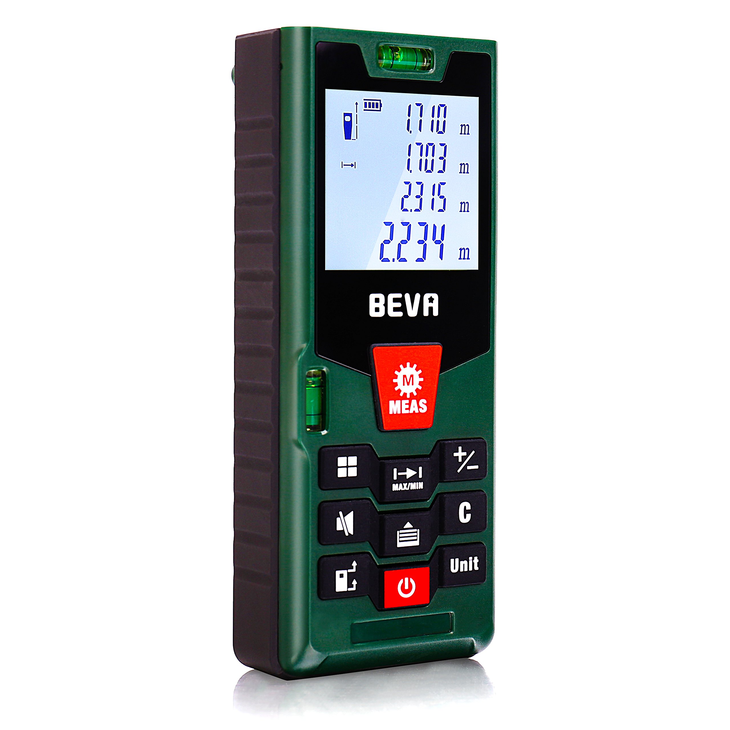 Télémétre Laser 100M,Mètre Laser Numérique avec Réflecteur,2