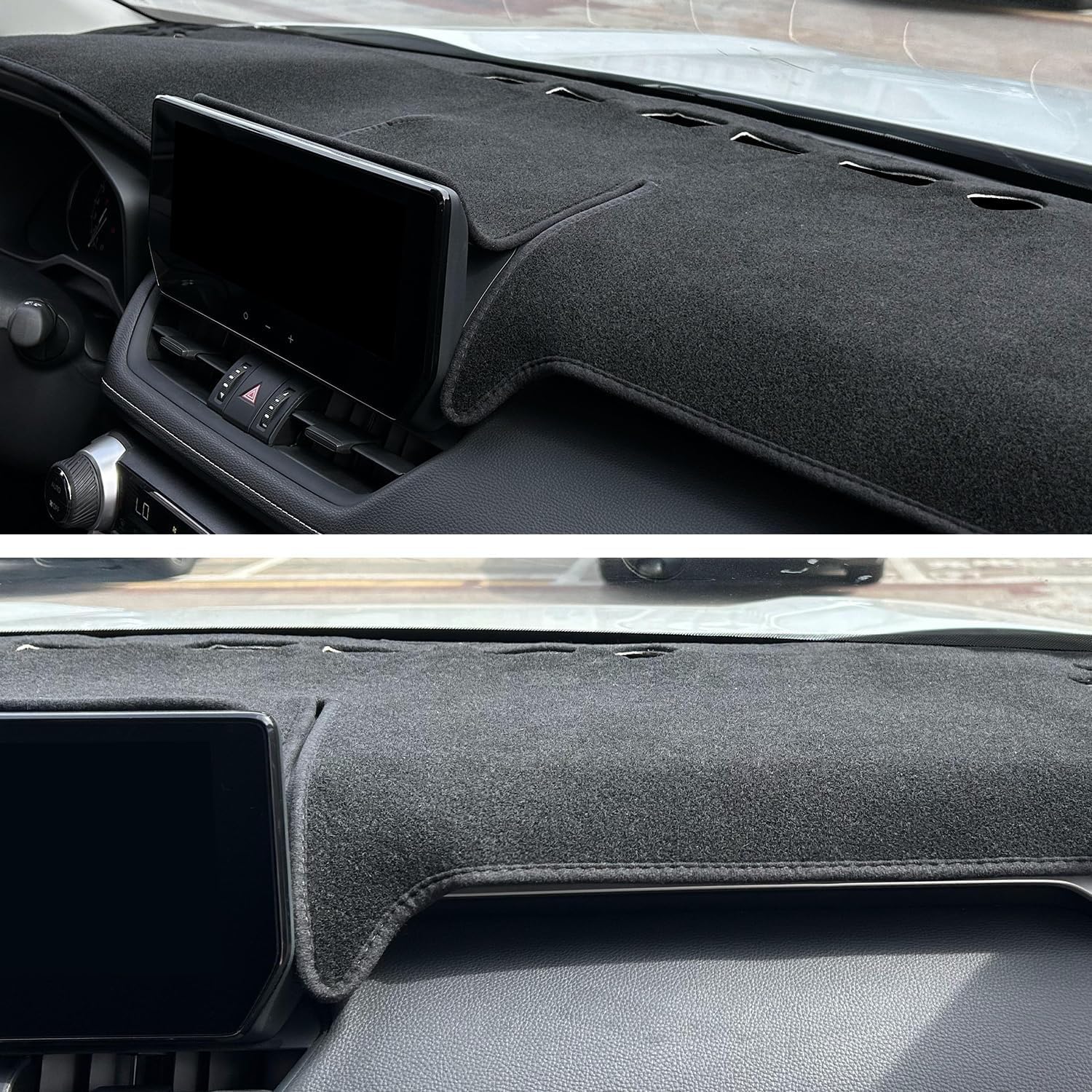 Auto Copri cruscotto Tappetino cruscotto per Peugeot 207 2006 2007 2008 2009+ tappetini Antiscivolo Anti-UV Protezione Solare Antipolvere