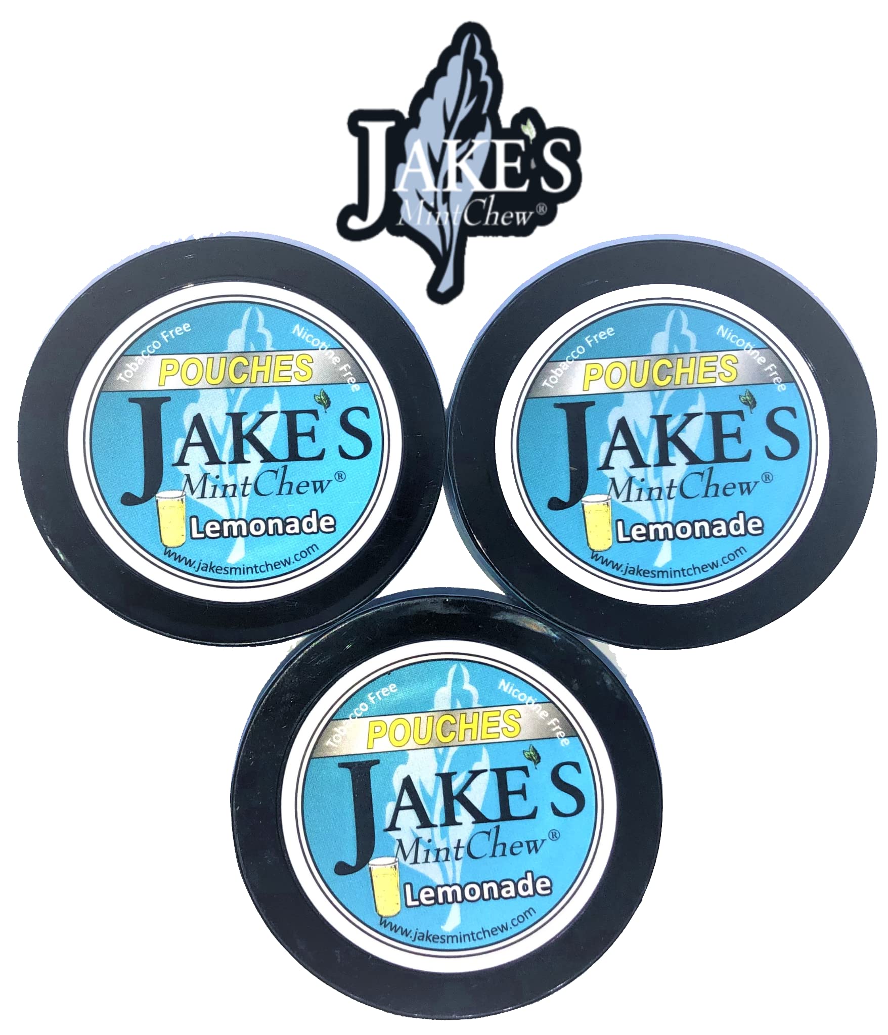 Jake's Mint Chew - Lemonade - 3 Pack - Pouches