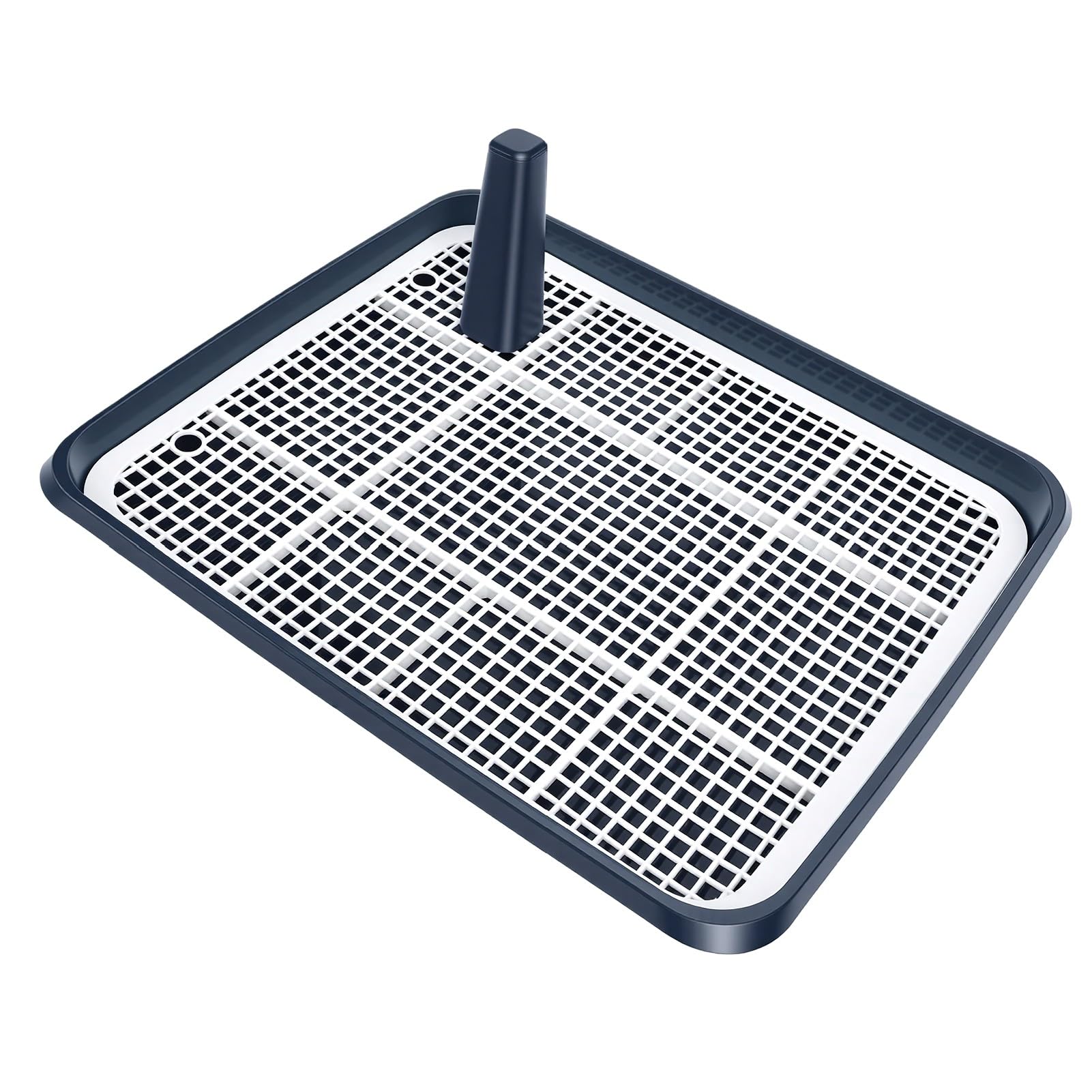 Pssopp Tapis de Pipi pour Chien, Base Antidérapante (Blue)
