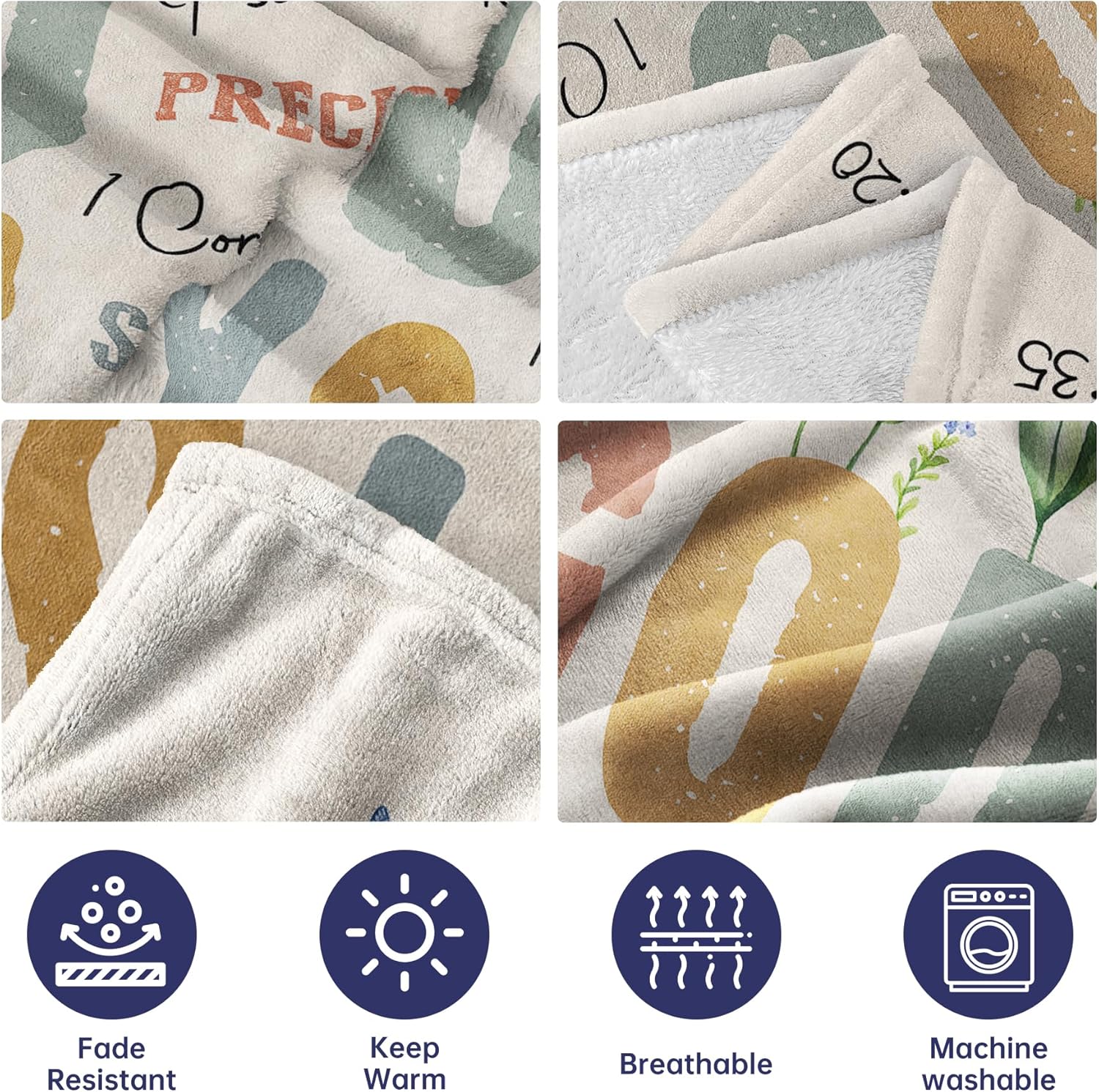 SteadStyle Christian Gifts for Women - Inspirational Floral Throw, Religious Birthday Gift, Christian Blanket for Mom, Sisters, and Friends, Baptism & Confirmation, Spiritual Gift for Her 80"X 60" - Image 6