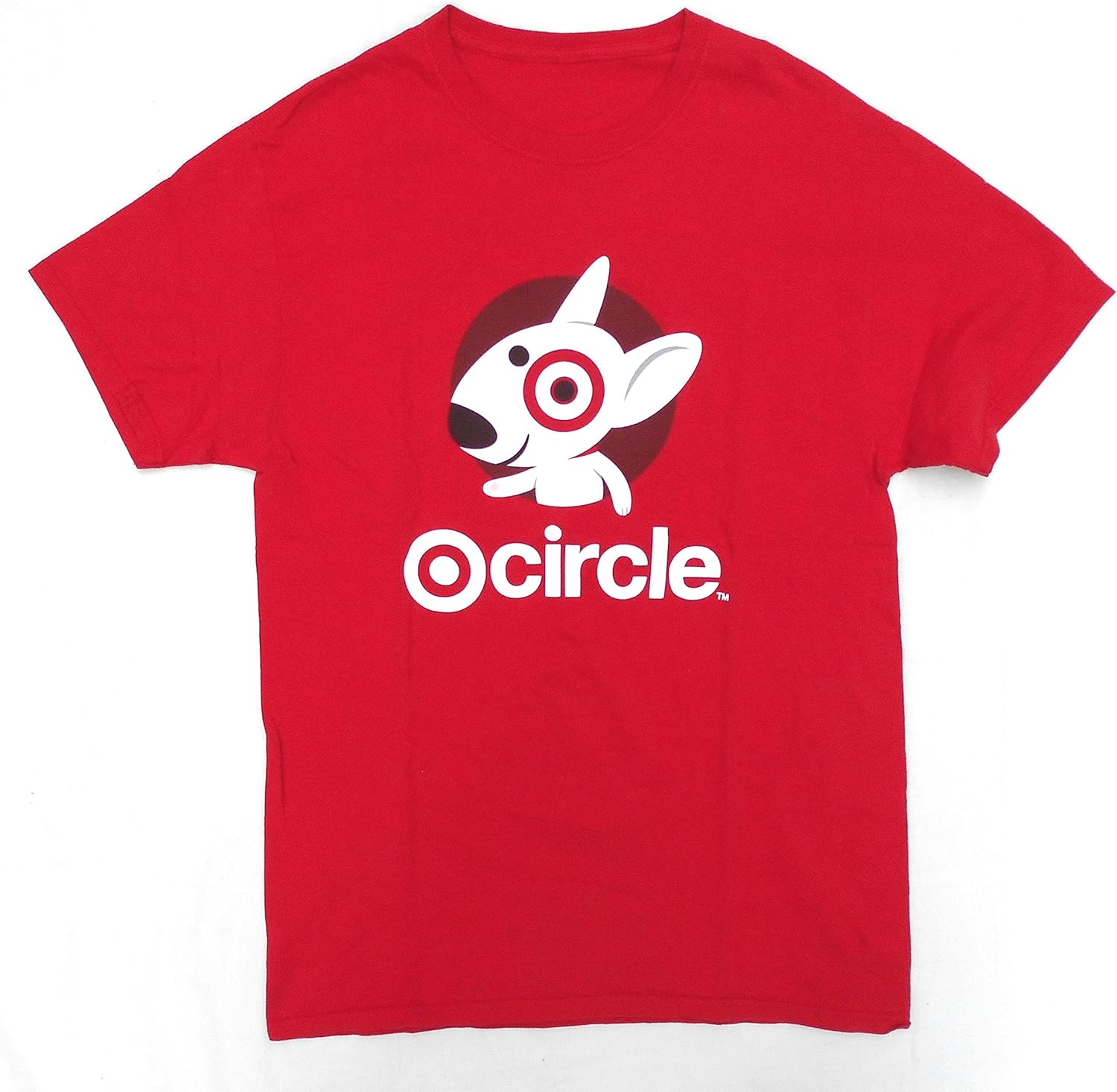 Amazon.co.jp 【TARGET CIRCLE ターゲット (米スーパーマーケット)】 古着Tシャツ 赤 TARGET DOG