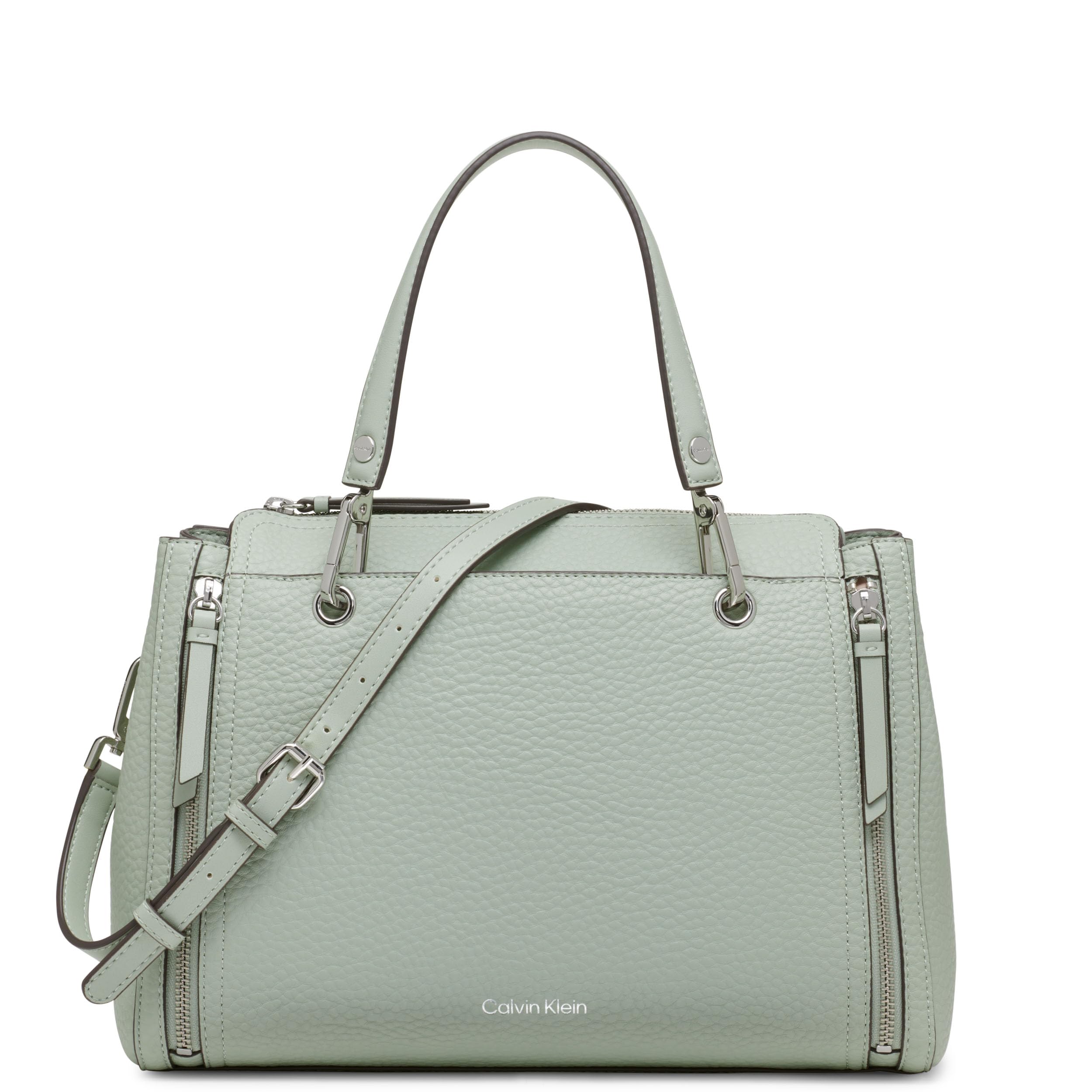 Calvin Klein Bubble Lamb Novelty Organization Satchel