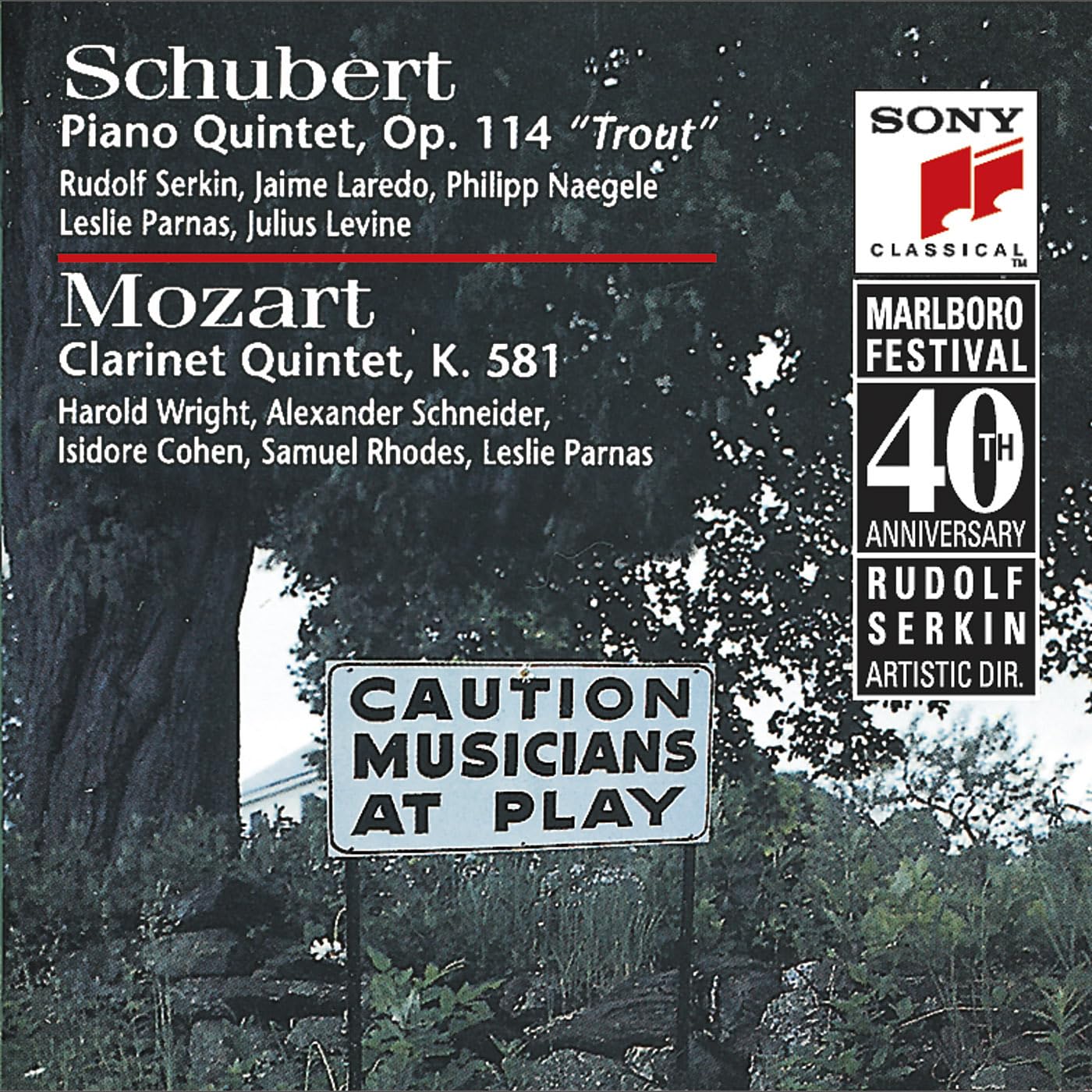 Schubert: Piano Quintet "Trout"; Mozart: Clarinet Quintet [Audio CD]